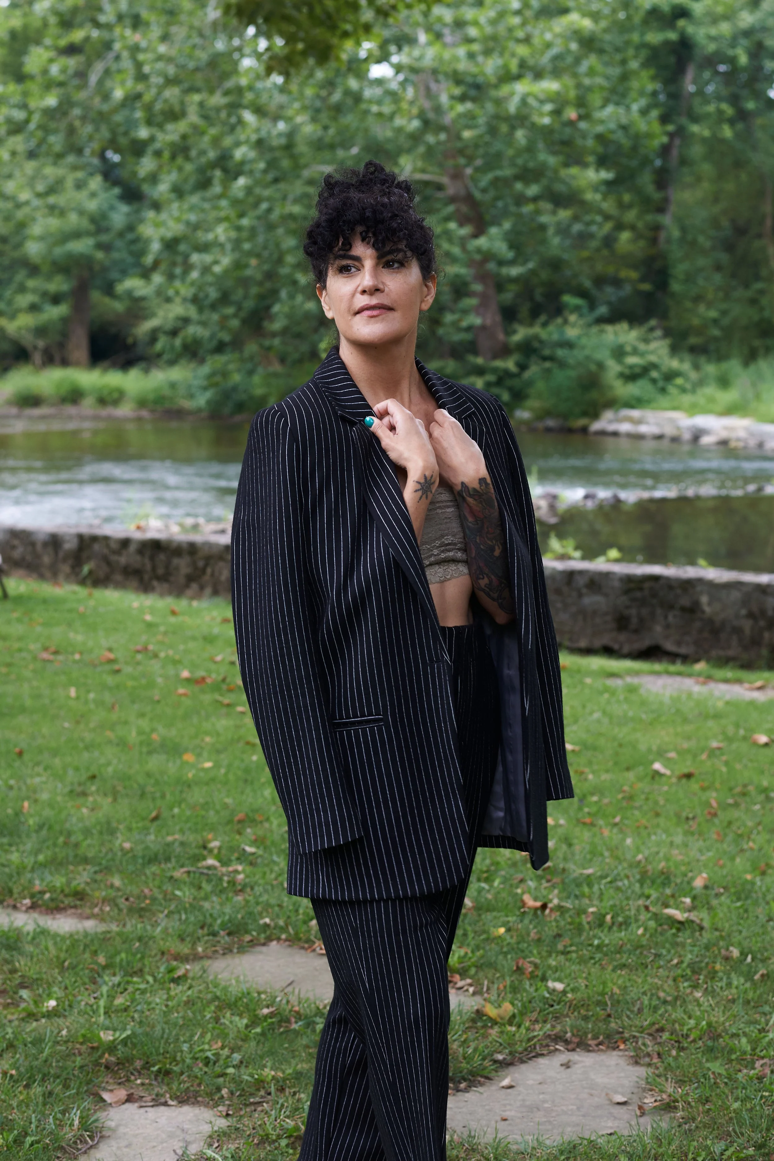 Pinstripe Suit Set, by Hugo Boss