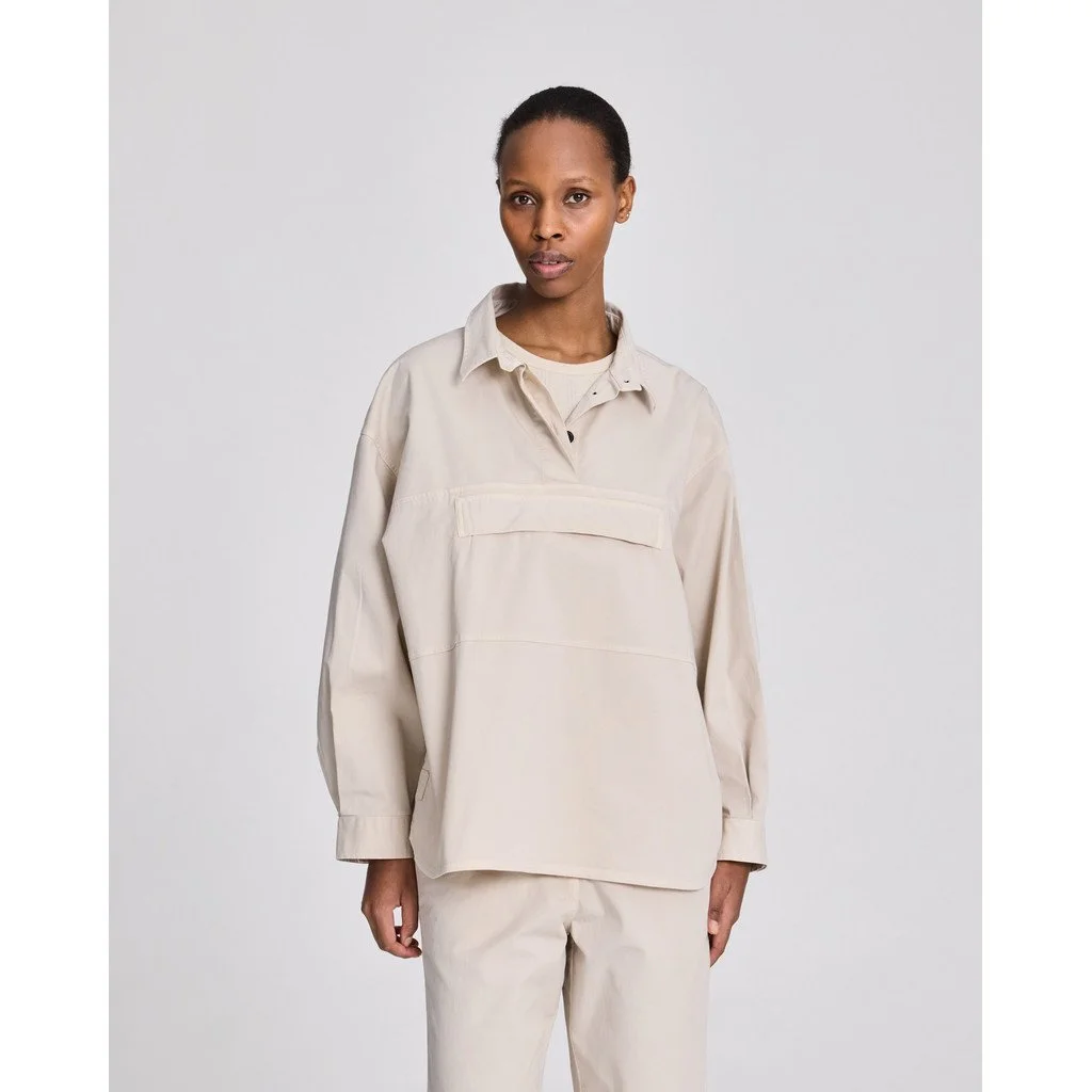 Ingrid Stretched Twill Anorak Ancient 1.jpg