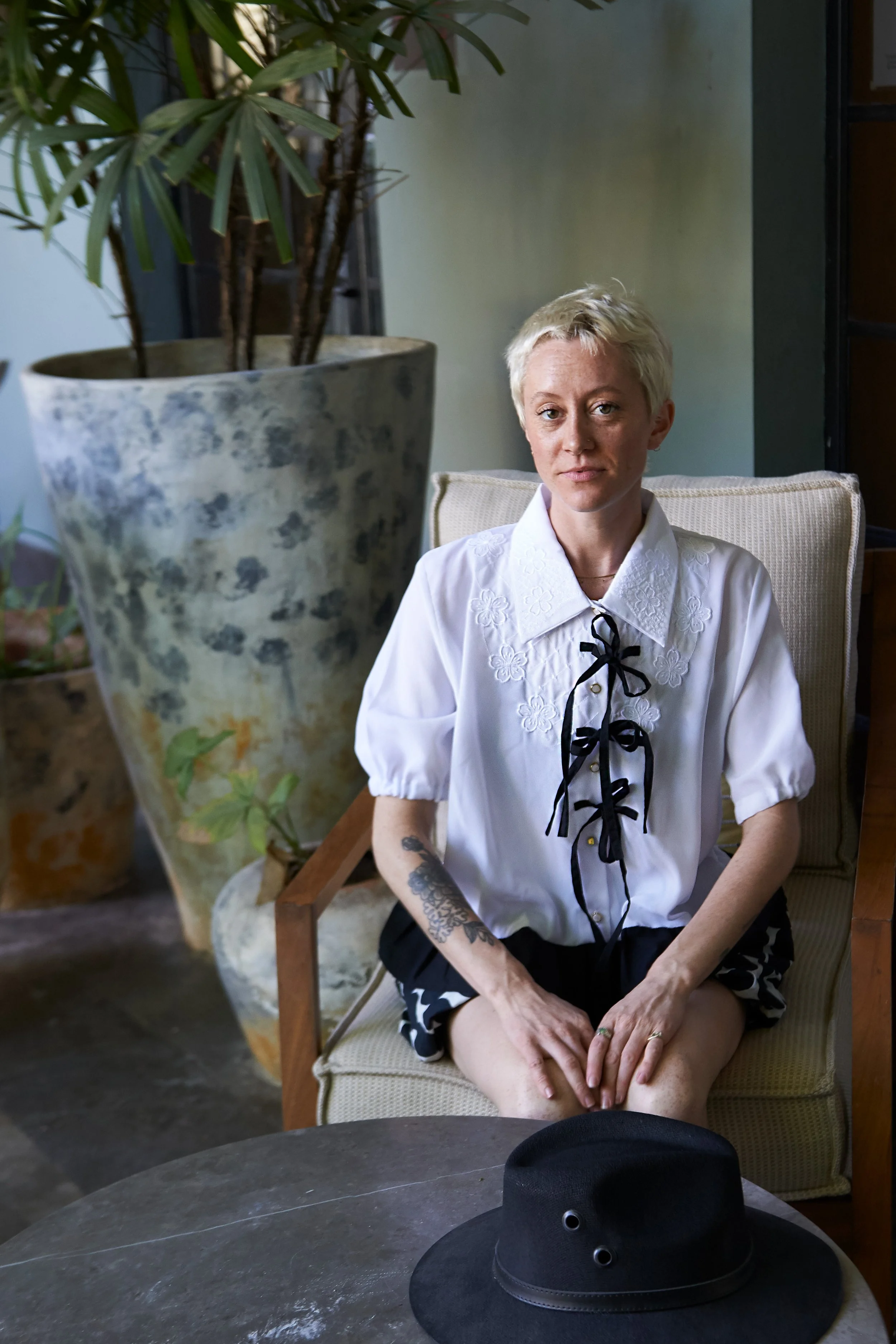 Bow Detail Top, by Vernaculo