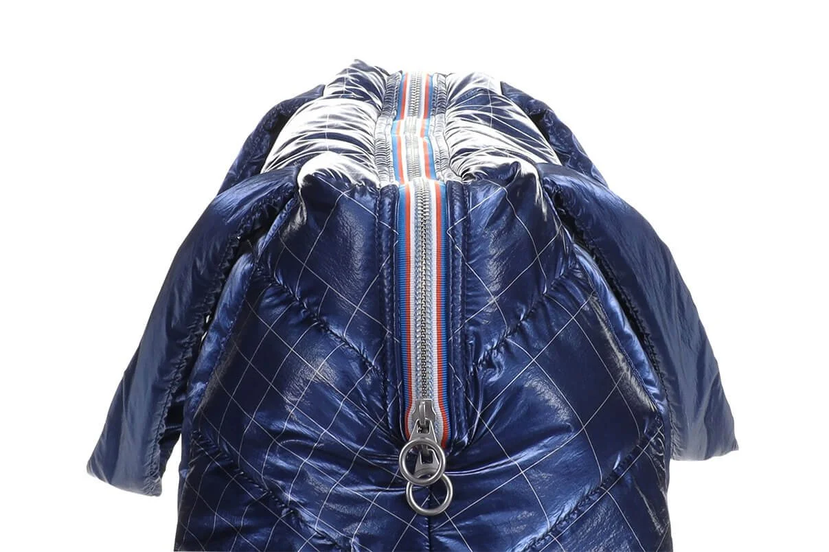 Blue Metallic Duffle, by Tinne + Mia 1.jpg