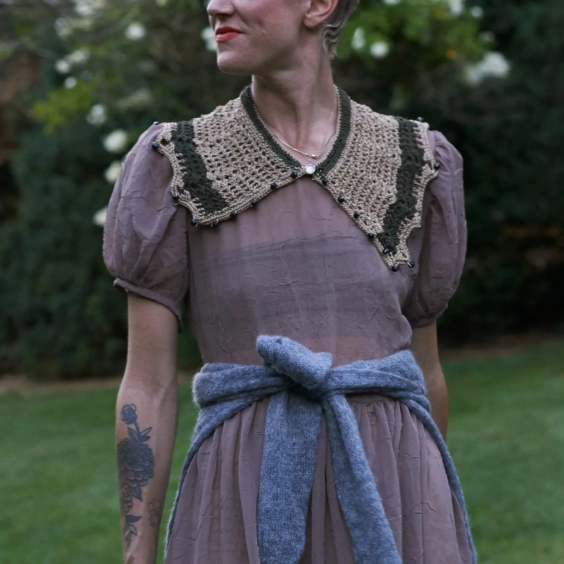 Crocheted Collar, by Vernâculo