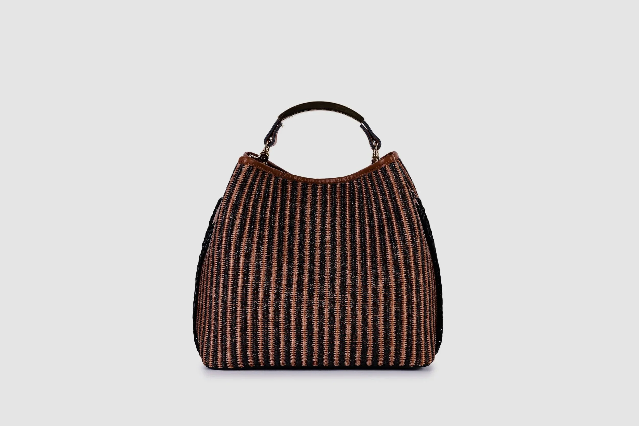 Striped+Raffia+Bucket+Bag%2C+by+ViaMailBag+Brown%3ABlack+1.jpg