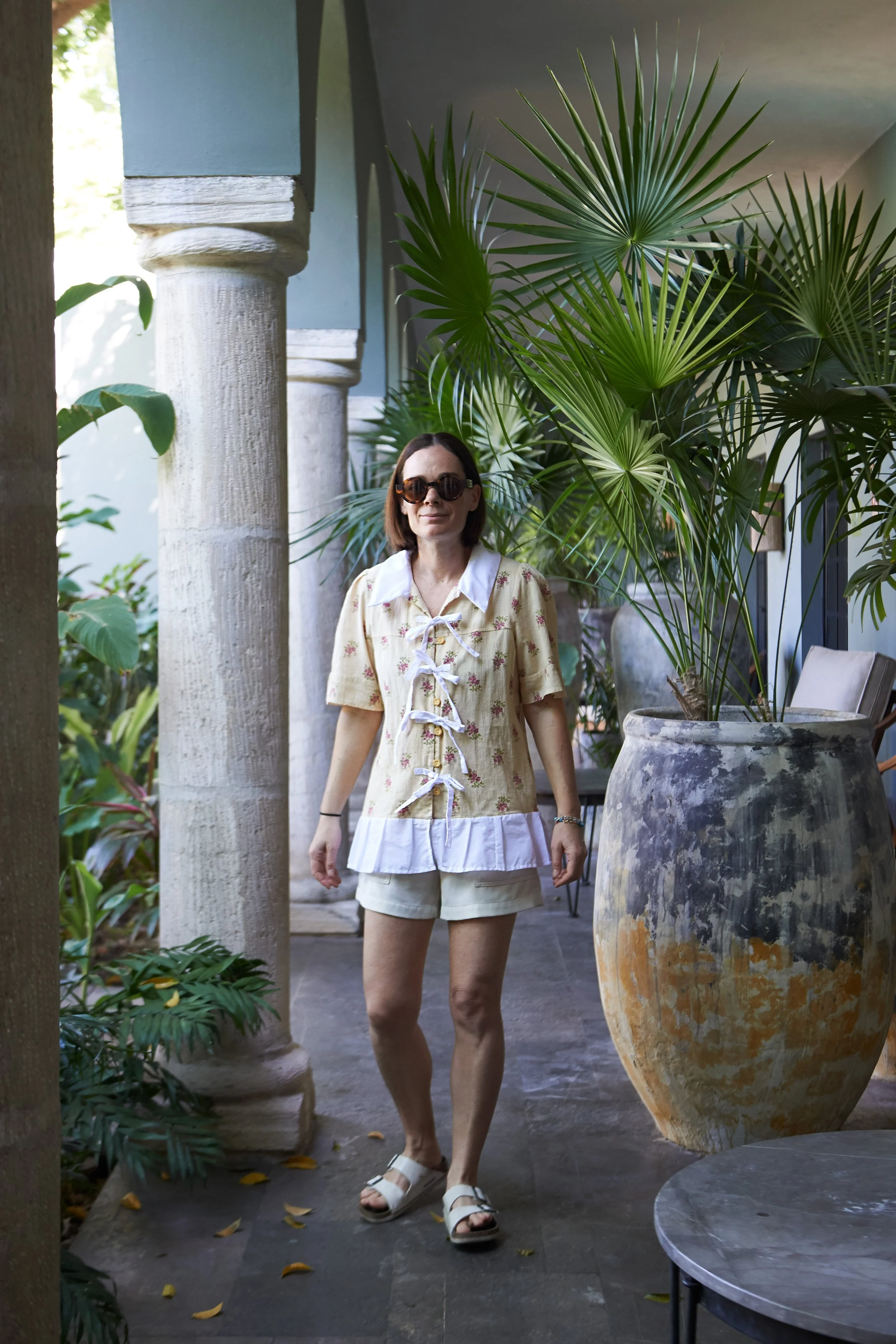 Floral Collared Shirt, by Vernaculo