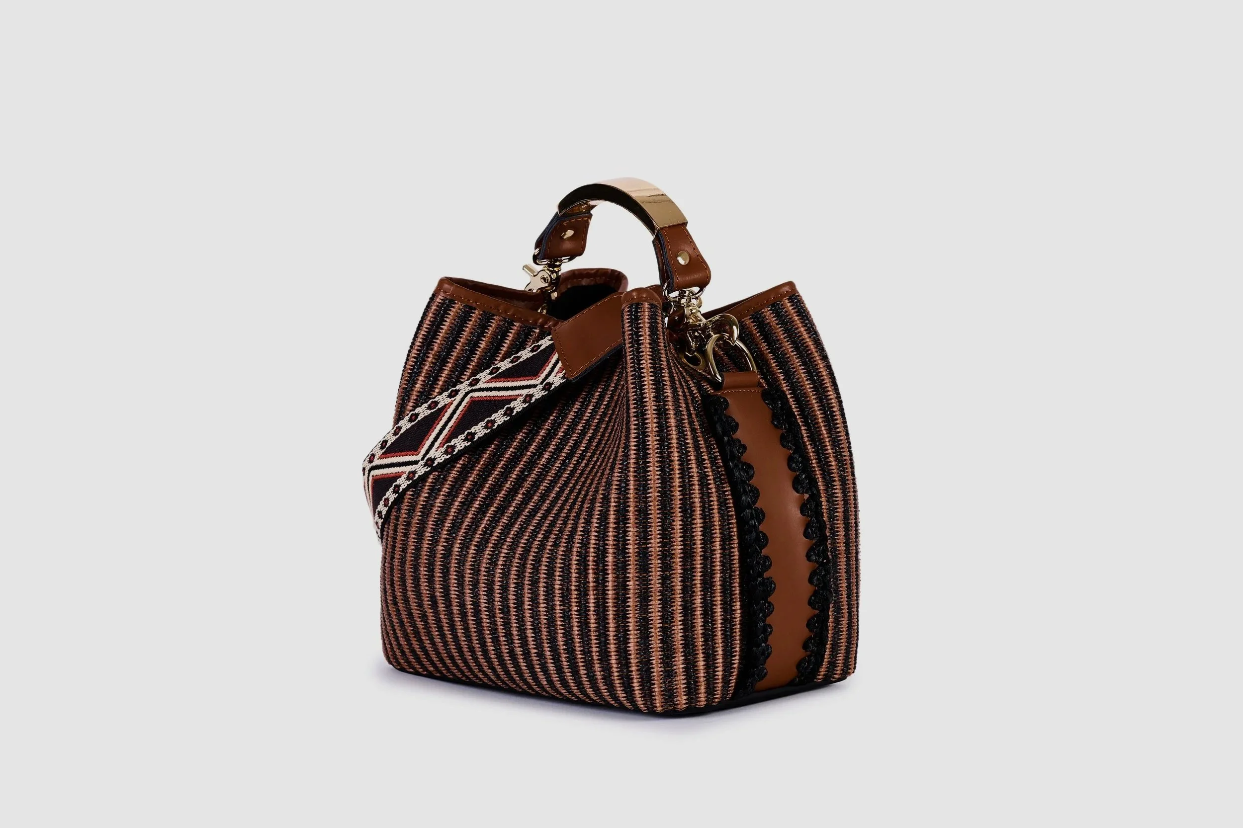 Striped+Raffia+Bucket+Bag%2C+by+ViaMailBag+Brown%3ABlack+2.jpg
