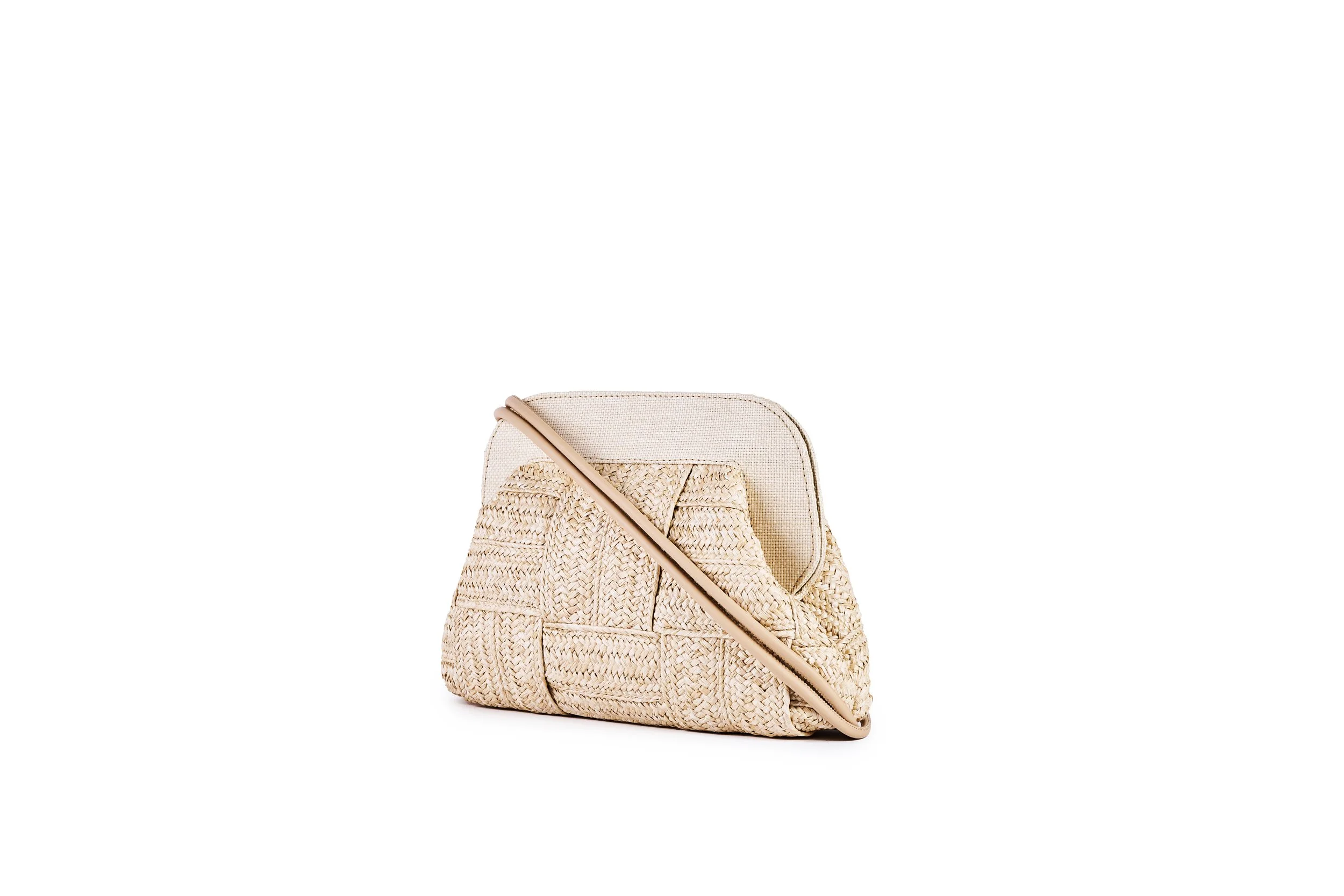 Small Hand Woven Bag, by ViaMailBag White 2.jpg