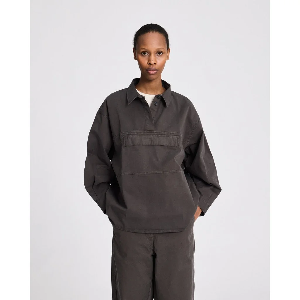 Ingrid Stretched Twill Anorak, by Gai + Lisva
