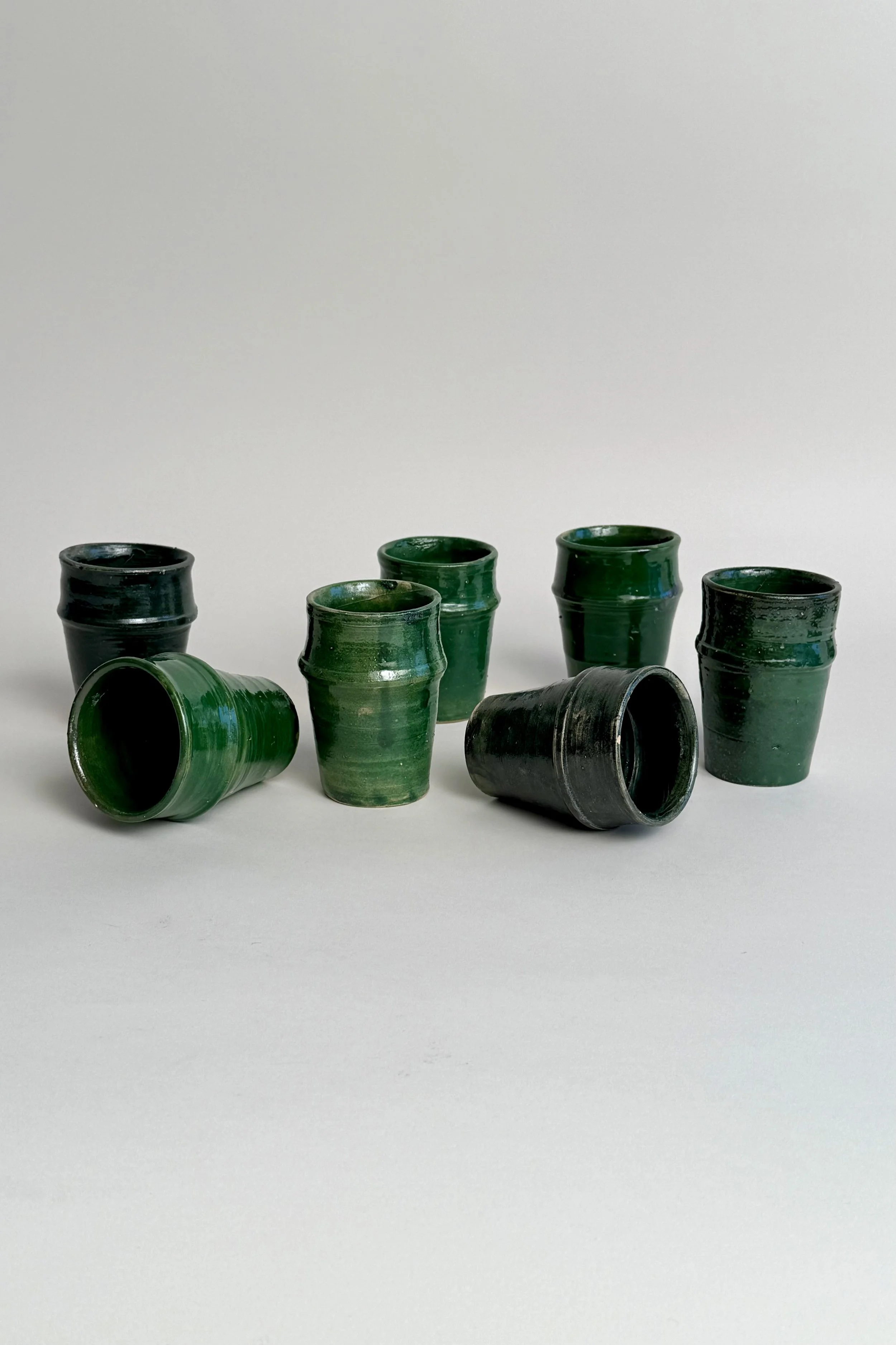 Moroccan Tamegroute Ceramic Cups