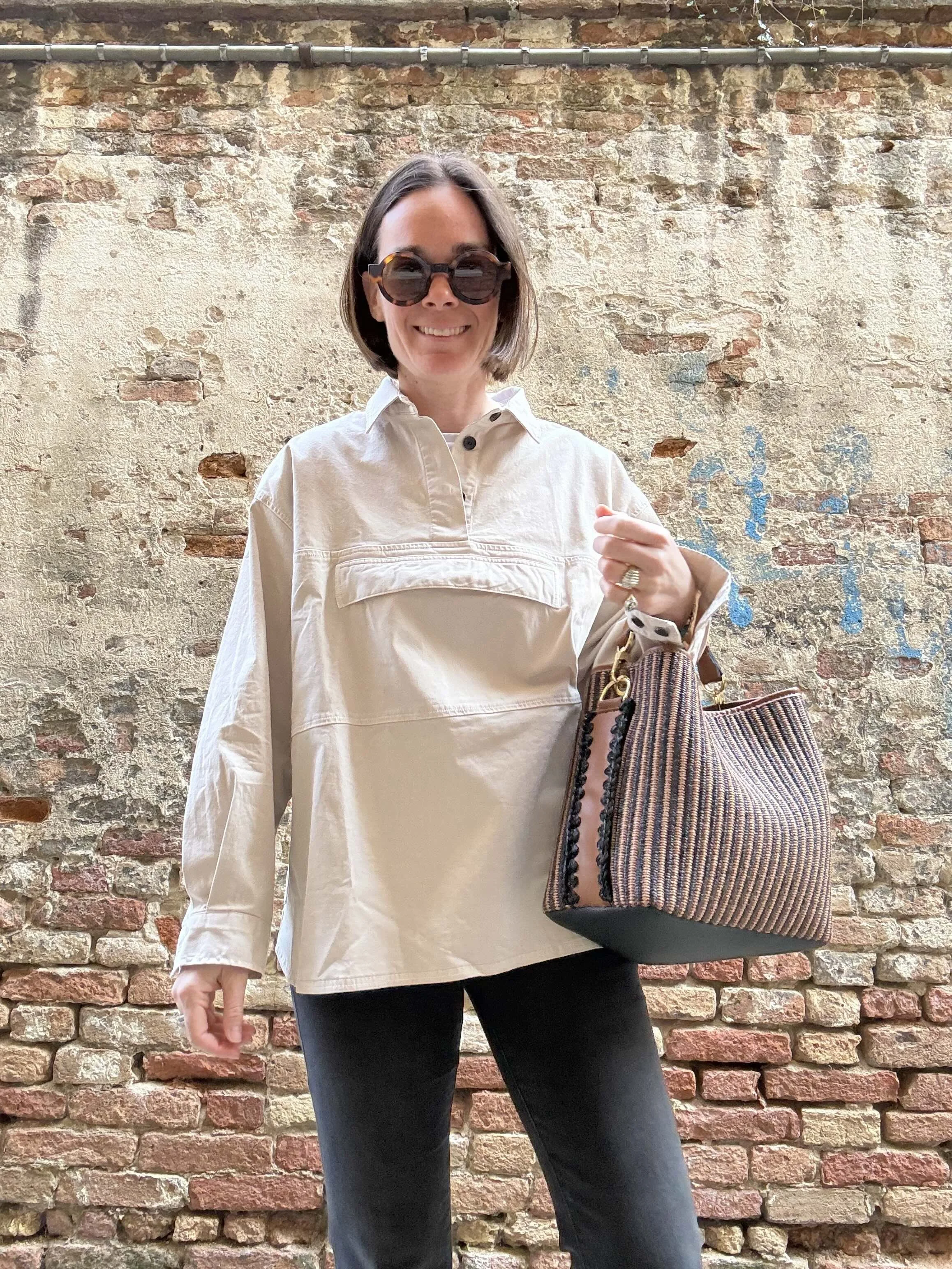 Rover Bucket Bag, Brown/Black, by ViaMailBag