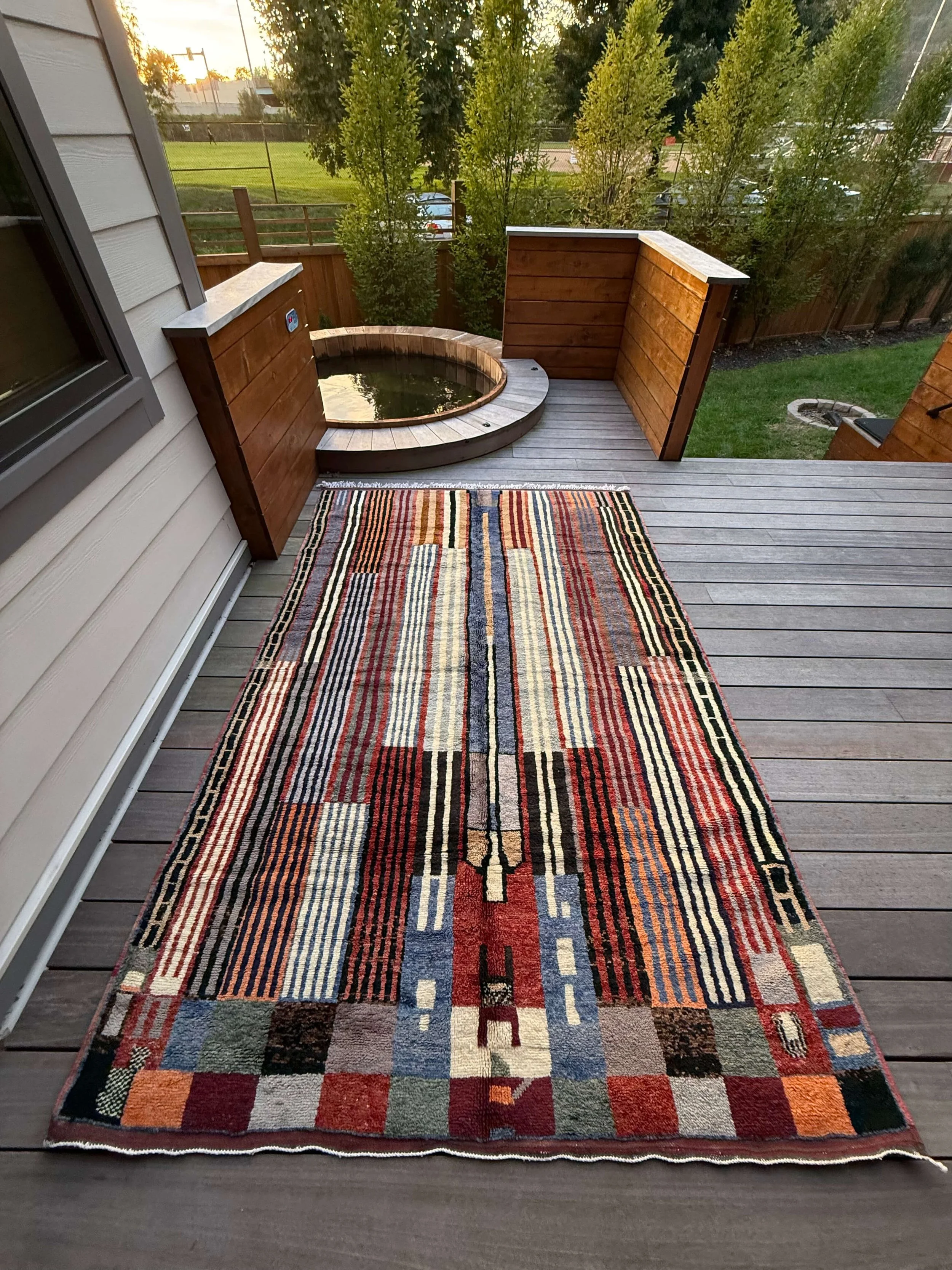 Moroccan Multi Color Rug