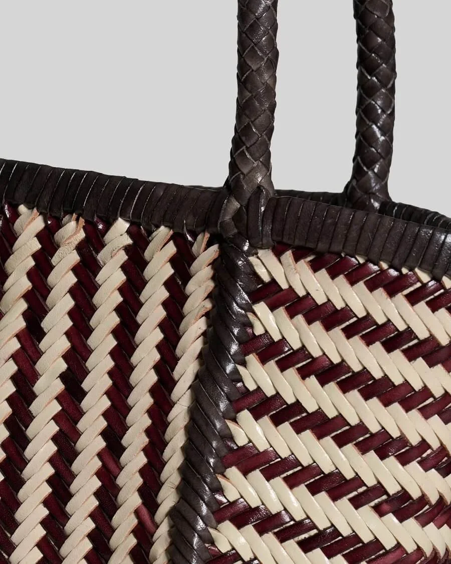Ruby Striped Small Tote, by Vipera 2.jpeg