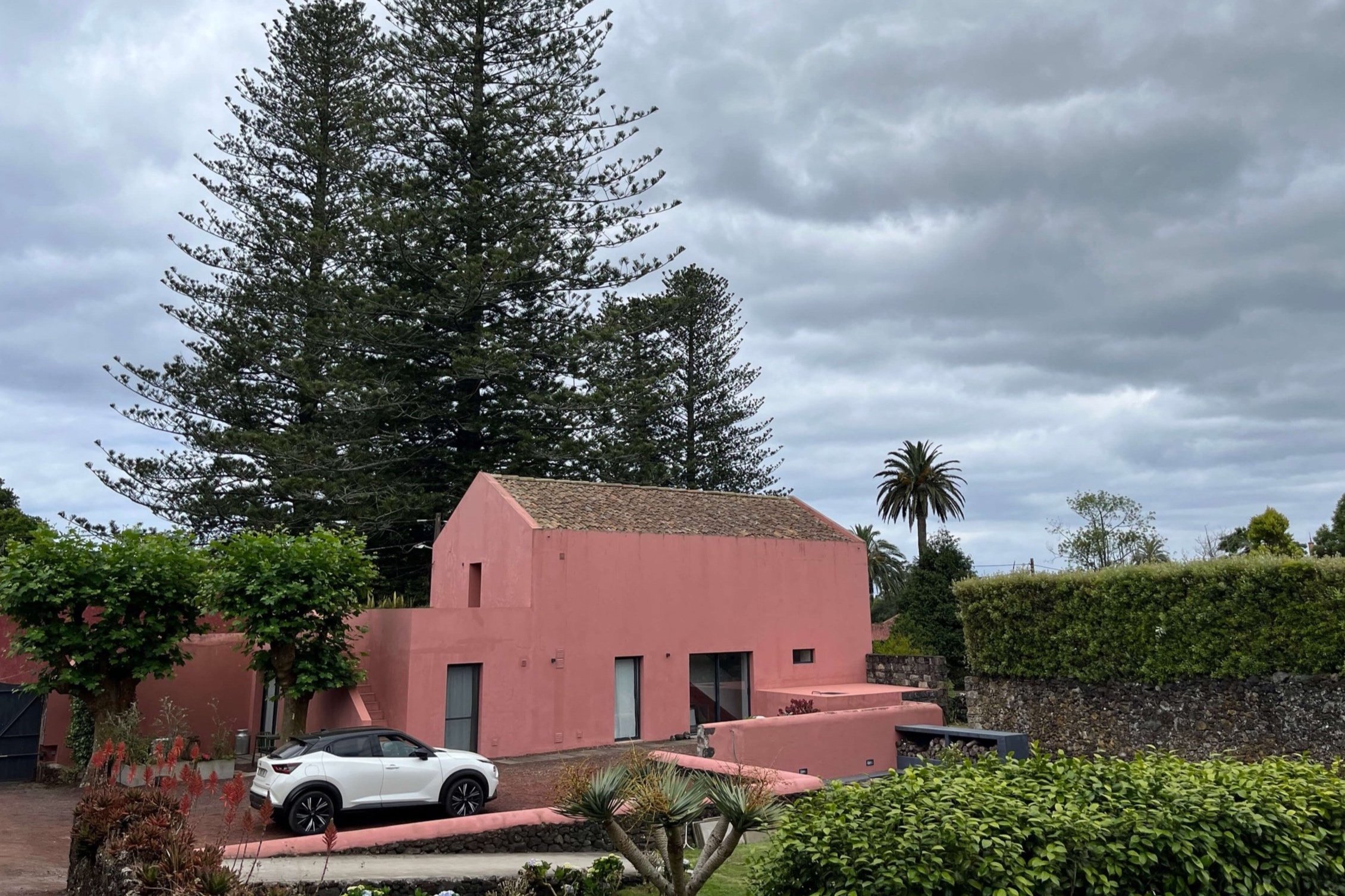 Pink House - São Miguel Island, Azores, Portugal