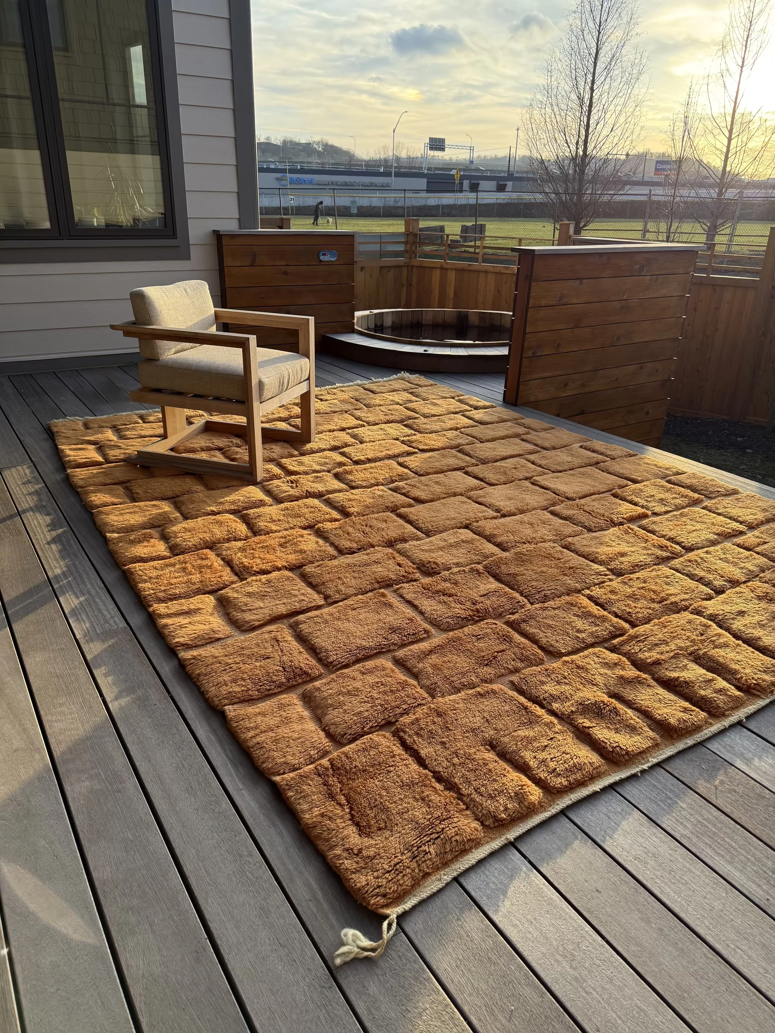 Large Beni Mrirt Moroccan Rug