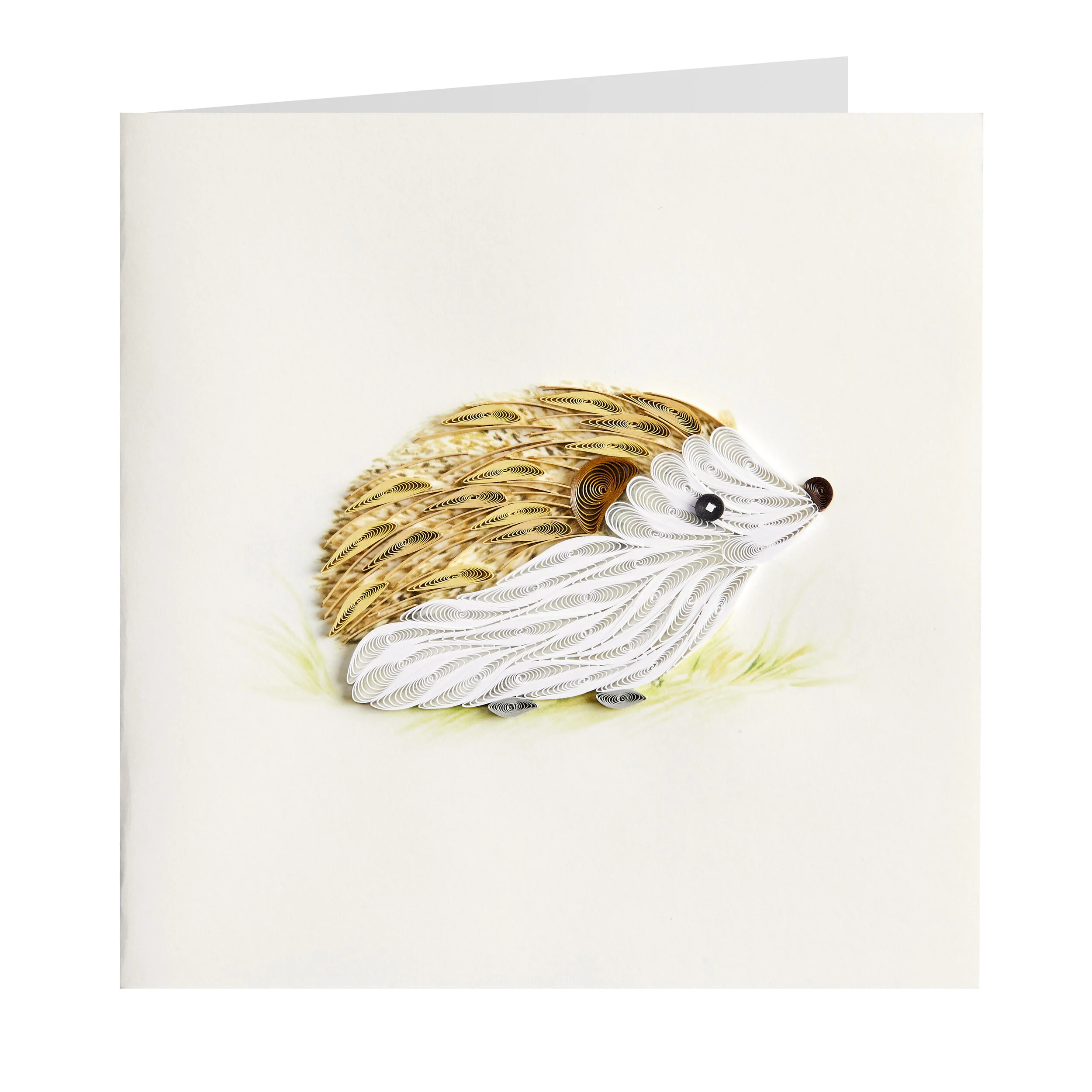 Buy Hedgehog Quilling Blank Card — Larkwood Studio Buy Stationery and