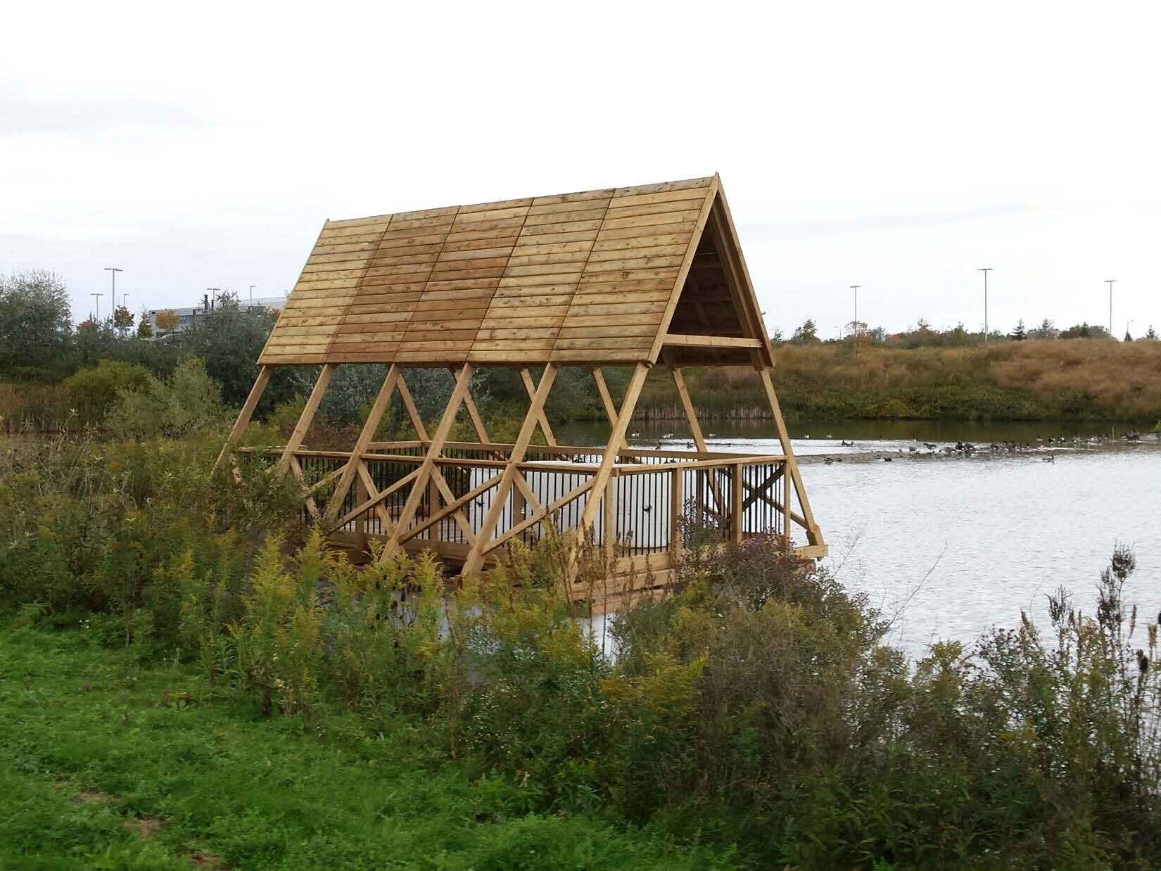  NRC Pavilion&nbsp;Completed and Floating 