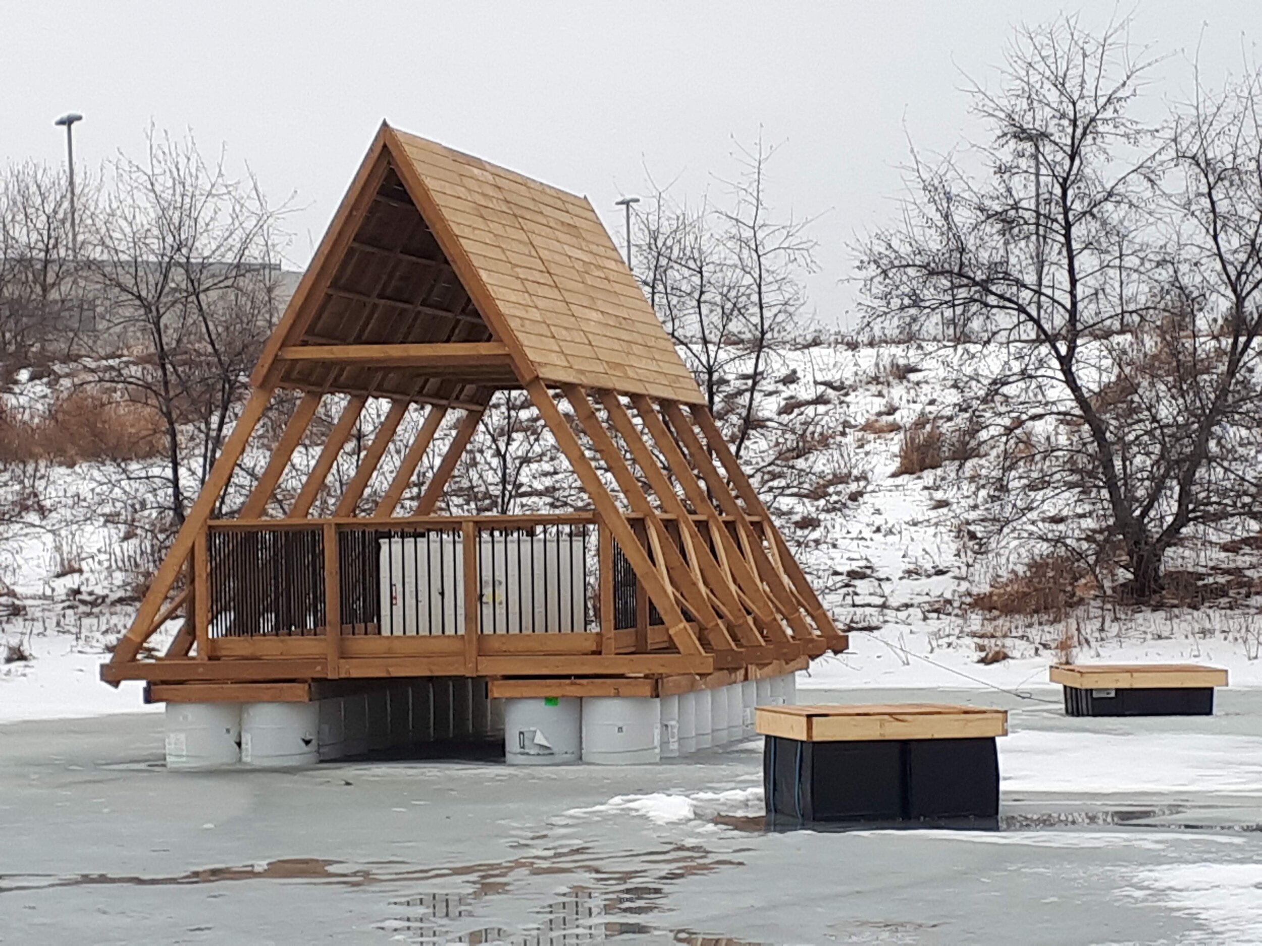  Pavilion in the Winter 