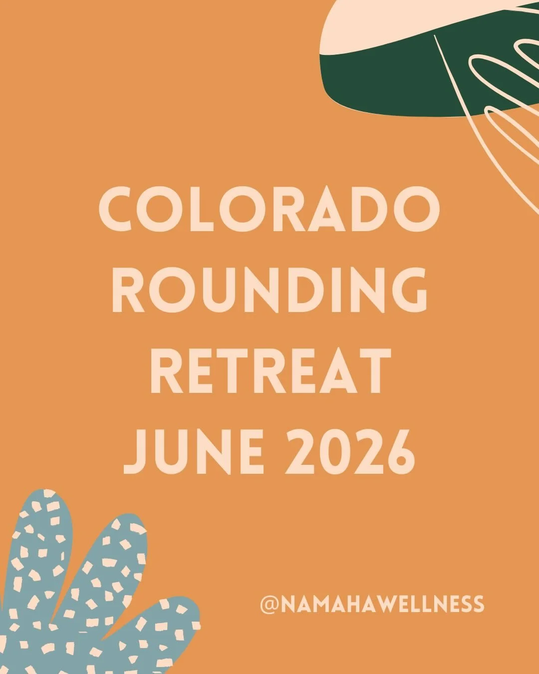 I&rsquo;m thrilled to share that I&rsquo;ll be co-hosting a Rounding Retreat at @dralamountain with my dear friend and colleague @jamey_hood_meditation, from June 3-7, 2026. 

Rounding is an advanced technique that amplifies the benefits of regular V