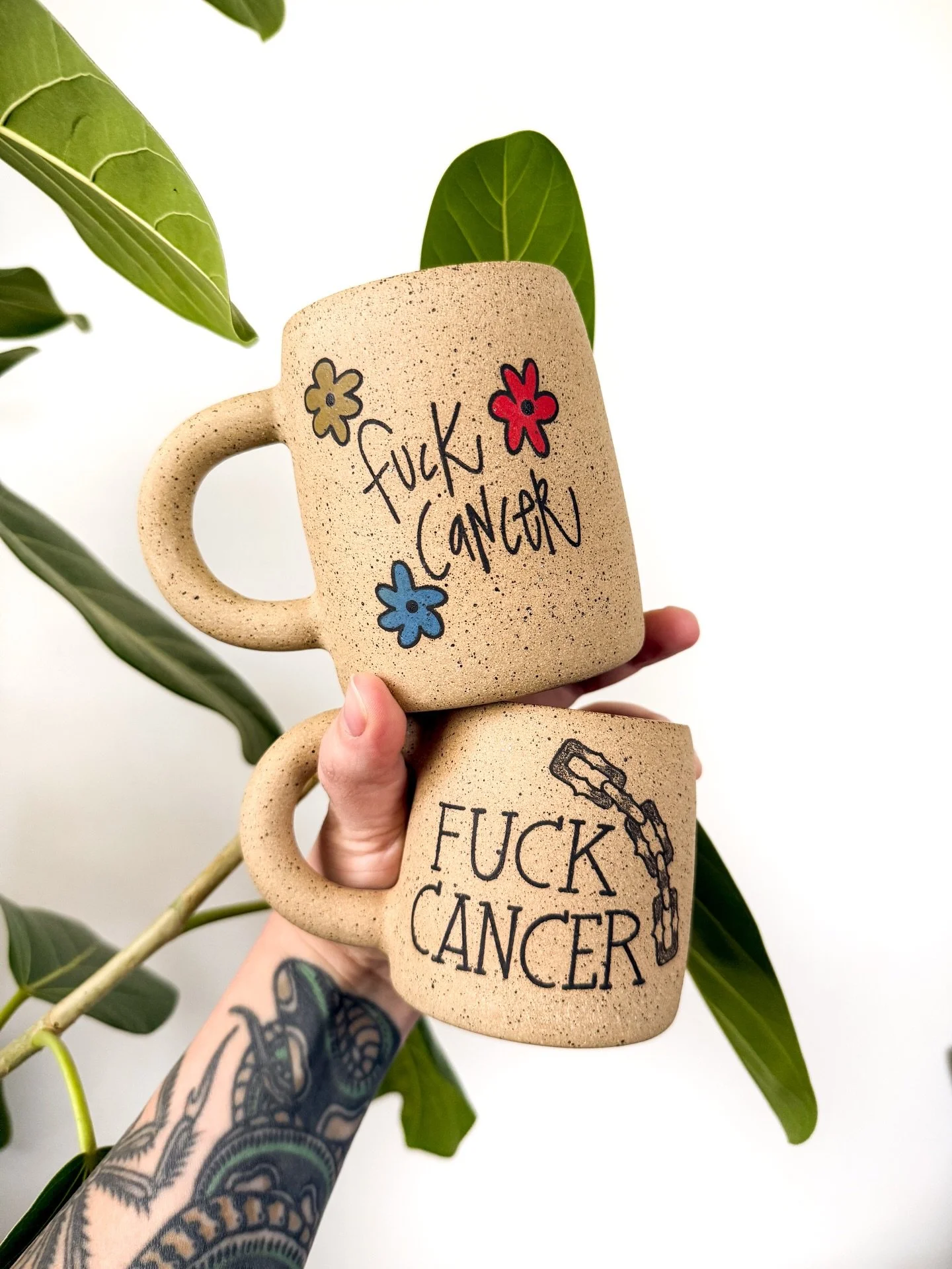 it&rsquo;s been two years since i shared my first fuck cancer cup with you all. two years since i shared with you that my sister was really sick from the breast cancer that was killing her, after she was healthy and cancer free for over a year. 

i l