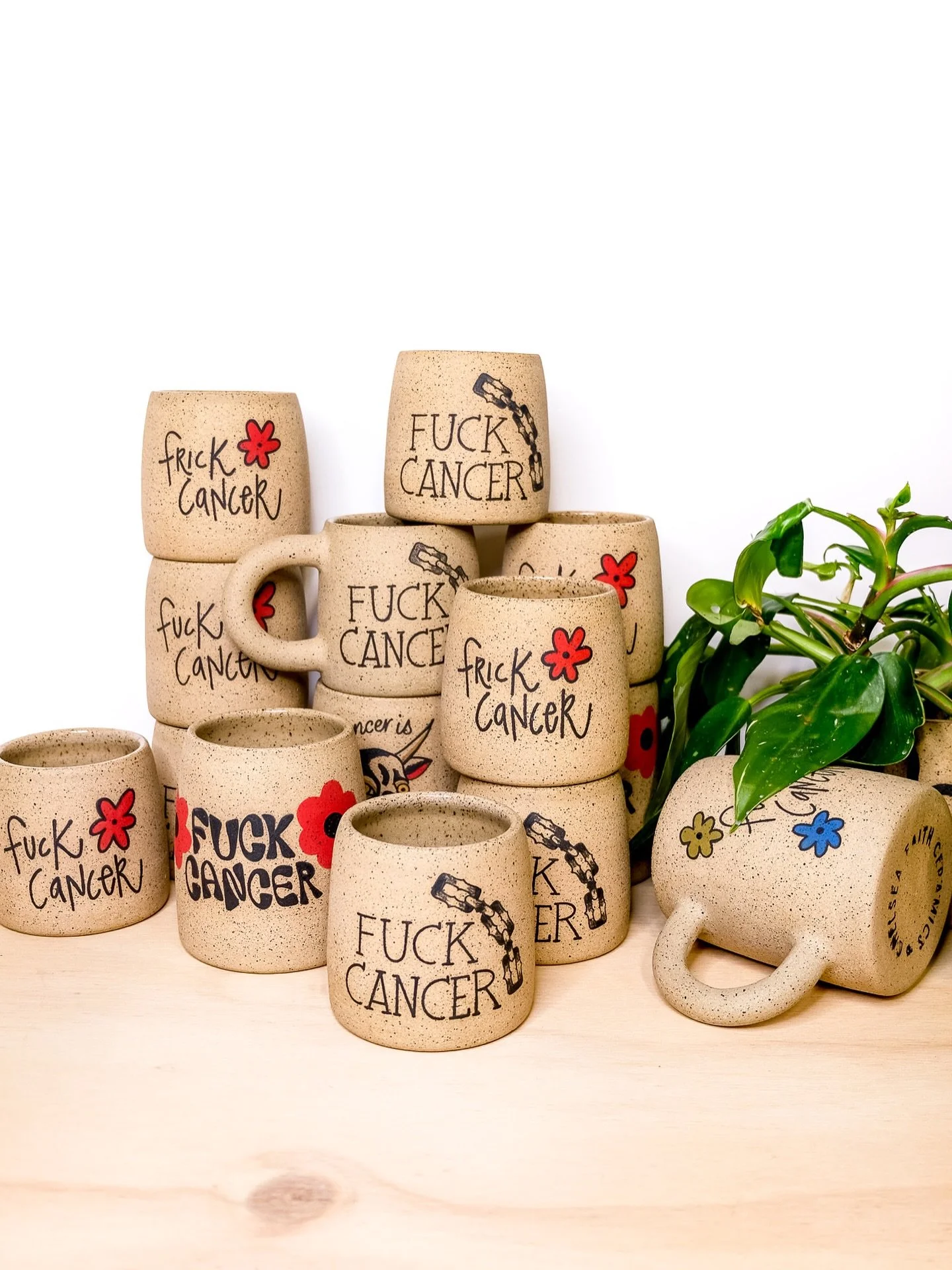 my little FUCK CANCER shop is LIVE 🫶🏻

after talking with my sister about making these for yall for many months/years, im finally doing it. today im missing her deeply because two years ago today we lost her. grief has been a wild journey but throu