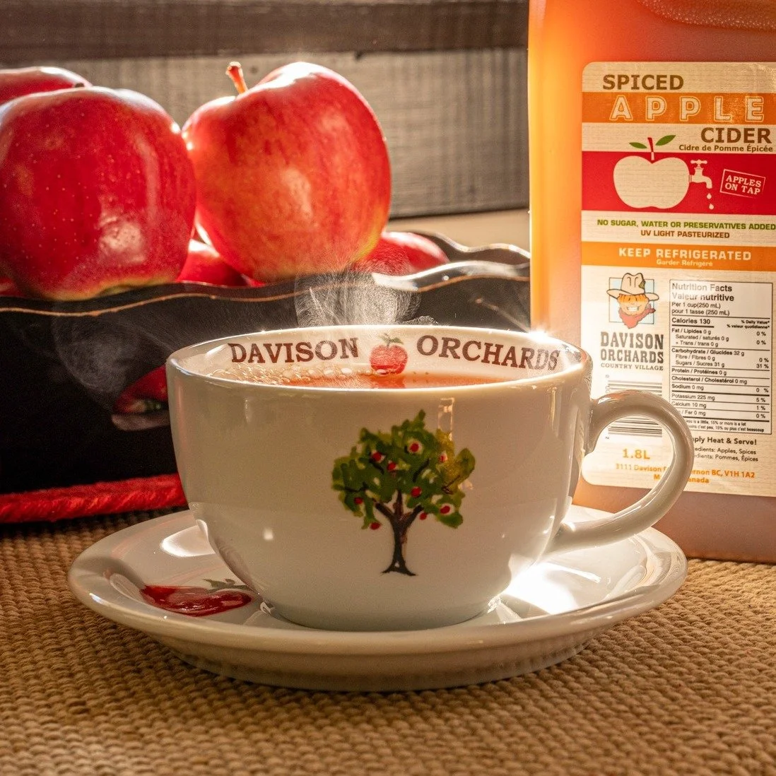 🍂 Autumn is in the air at Davison Orchards and we&rsquo;ve got a beautiful day ahead on the farm!

✨ This week&rsquo;s bakery feature at the Farmhouse Cafe: Maple Cream Pumpkin Cake, it's absolutely delicious.
☕ And if you&rsquo;re looking for somet