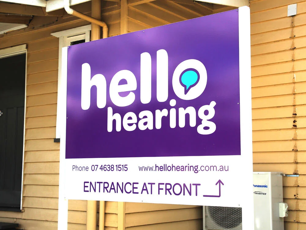 Freestanding-Sign-Frames_Signs-On-Time_Hello-Hearing.jpg