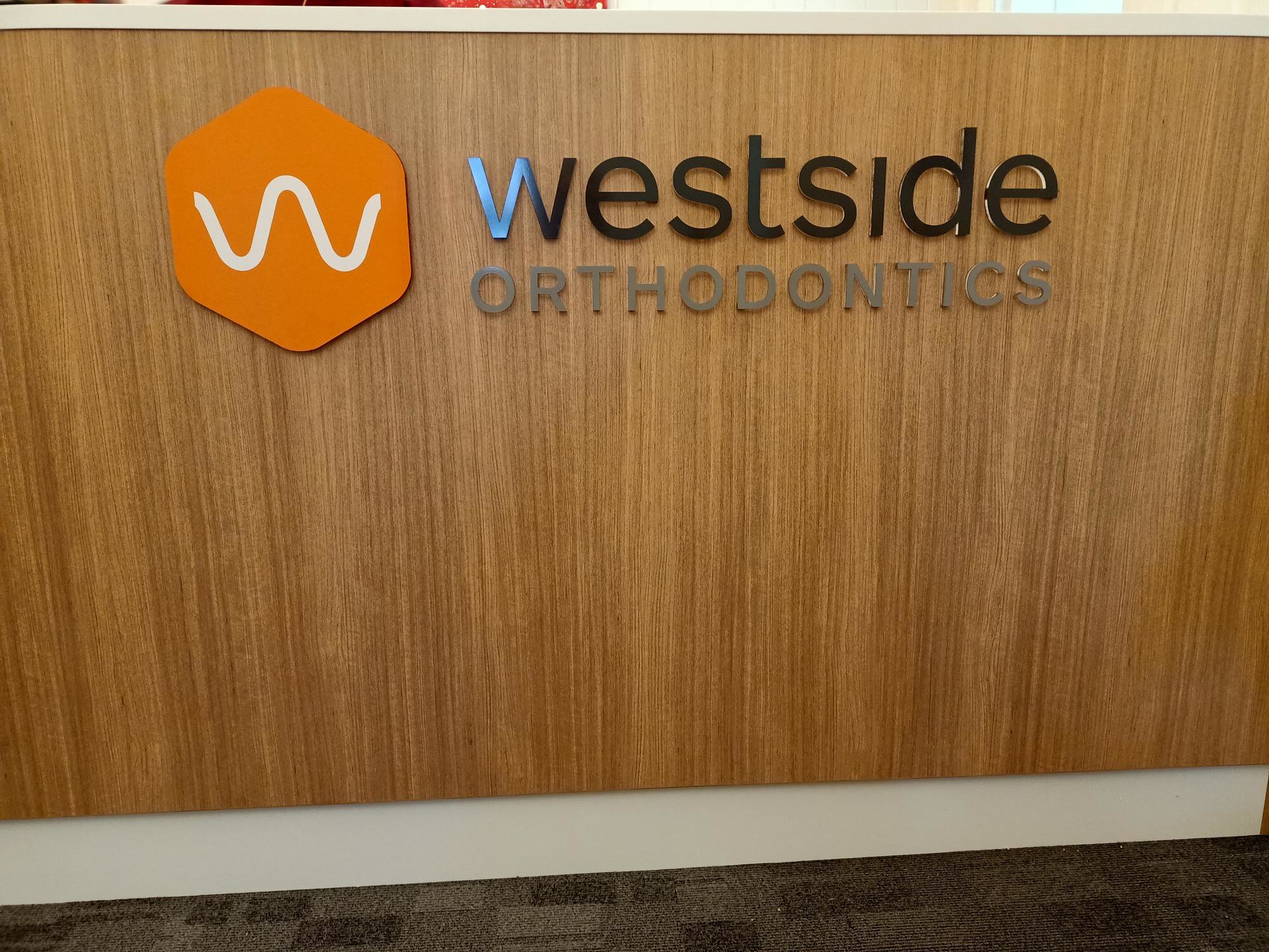 Westside Ortho_Internal_Reception 3D Logo