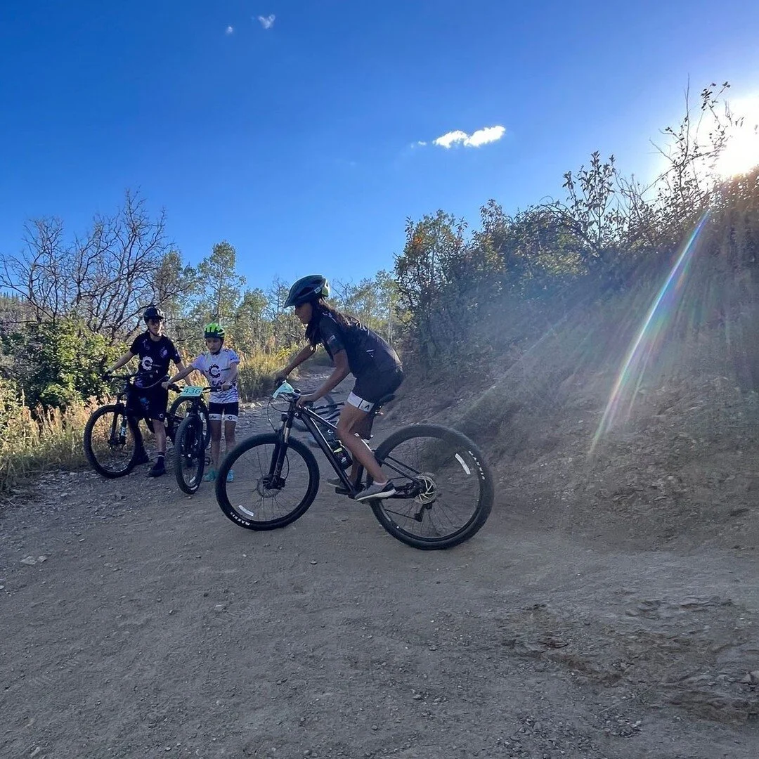 The Routt Team completed their longest ride to date (8 miles) on Spring Creek!💪🏽

#smilesformiles while working on a sharp and steep left turn. ↩️

#moregirlsonbikes  #conqueringfears