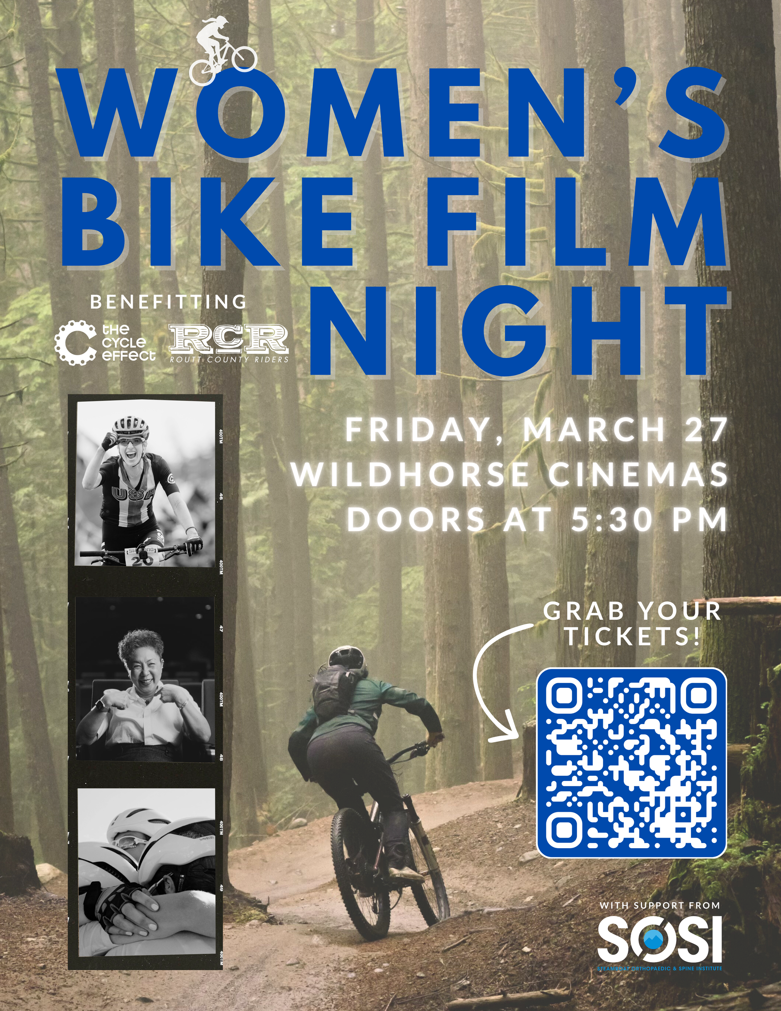 Women's Bike Film Night Benefitting The Cycle Effect &amp; Routt County Riders
