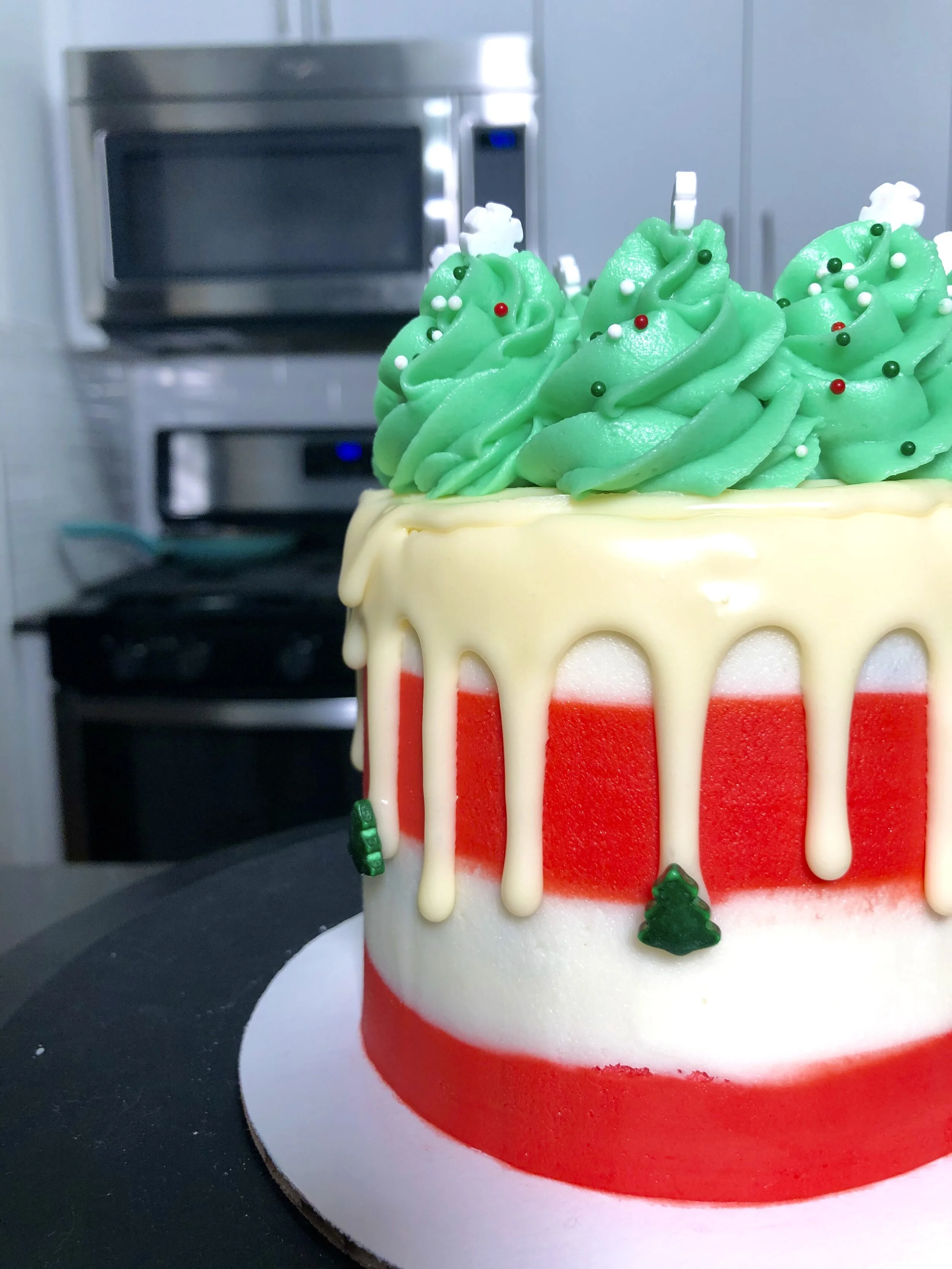 White Chocolate Ganache Drips