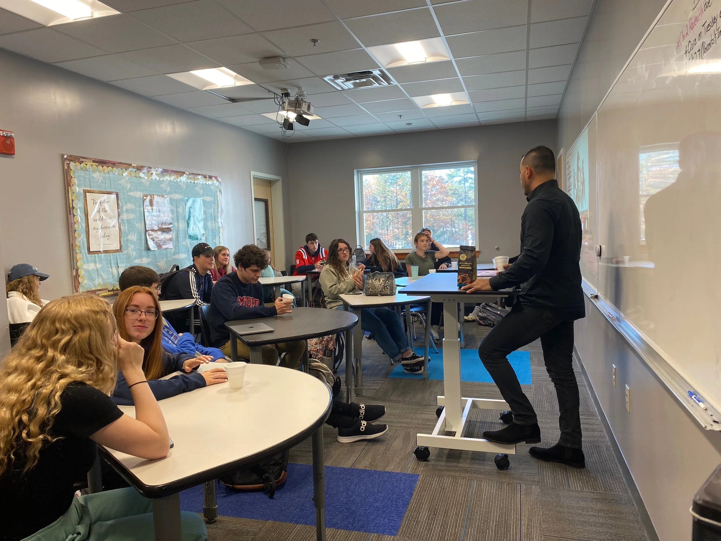 Local High School Students to Help Bring Soccer School to Colombia Center