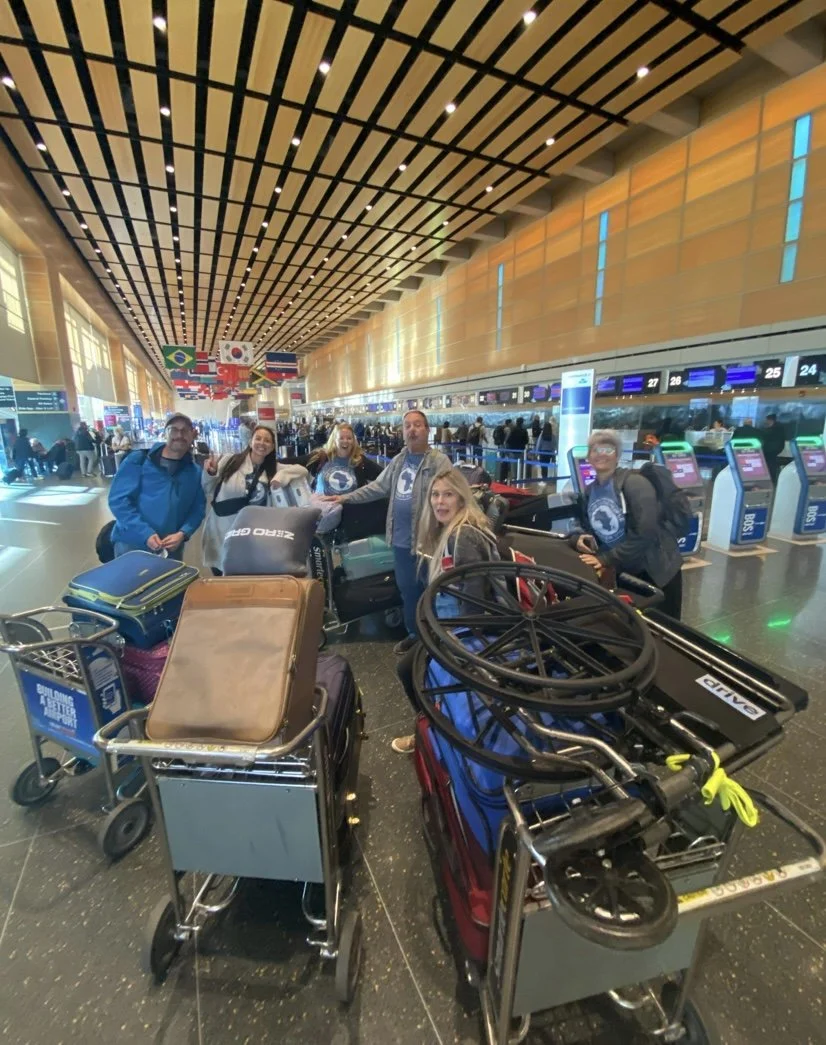 Some Bumps in the Road at Logan Airport But God Shows Our Team Right Away He's Got This