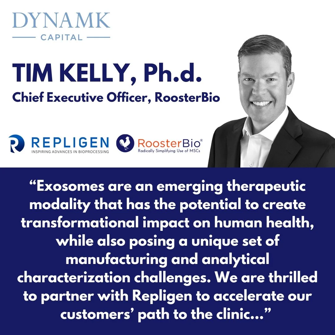 RoosterBio &amp; Repligen Collaborate to Advance Scalable Exosome Bioprocessing