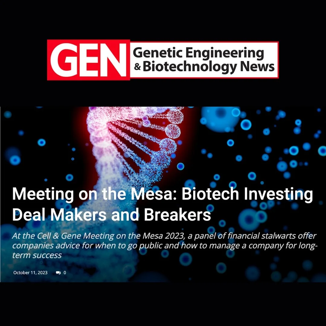 Daniella Kranjac Mesa Panel Featured in Gen Eng News