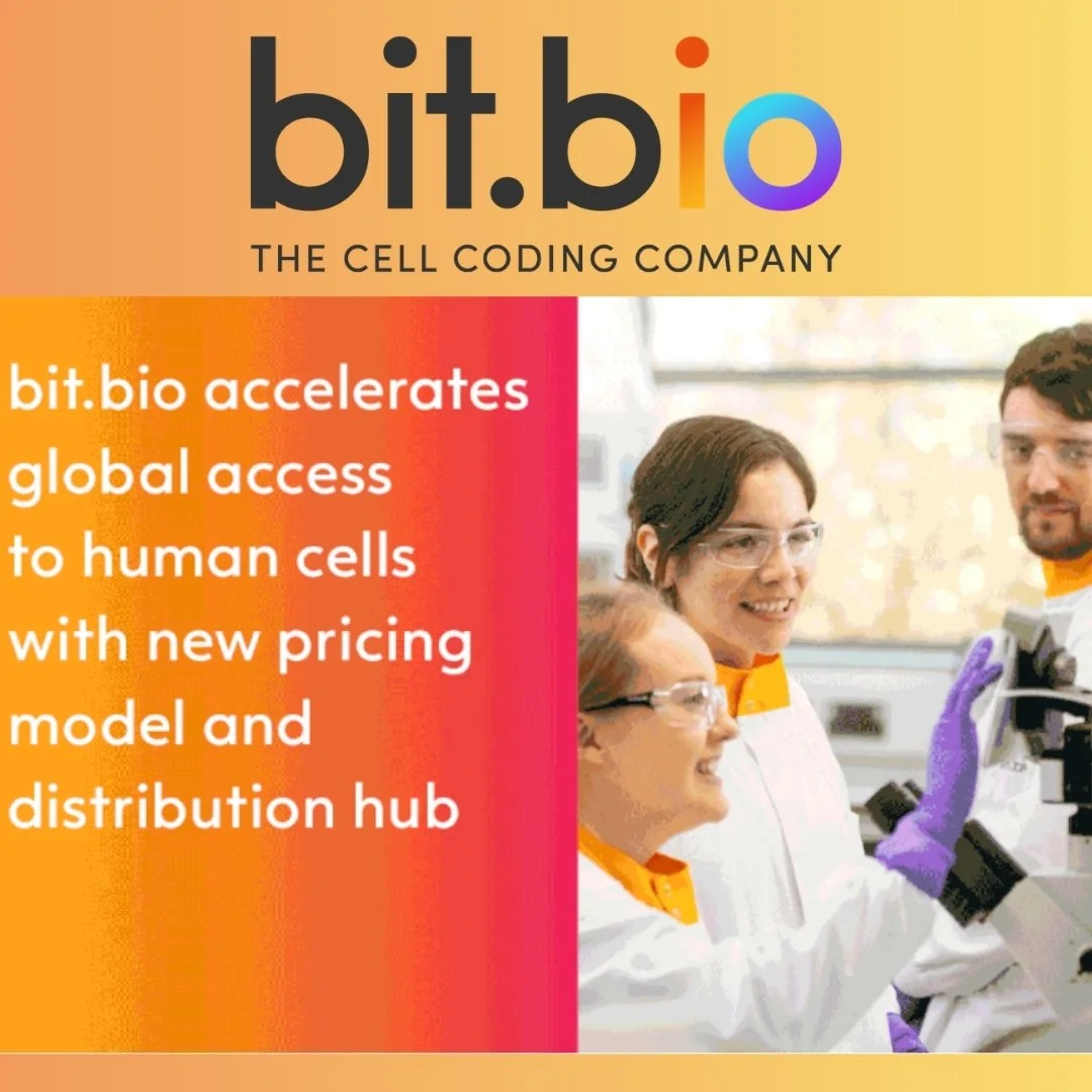 bit.bio Accelerates Global Access to Human Cells with New Pricing Model and Distribution Hub