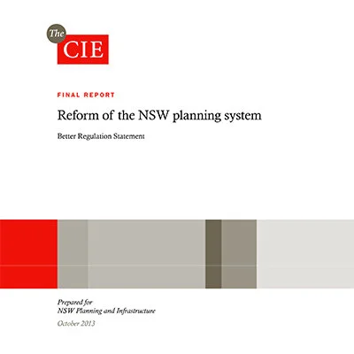 Reform of the NSW planning system