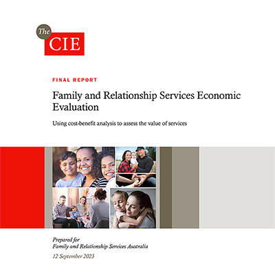 Family and Relationship Services Economic Evaluation