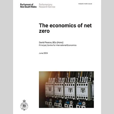 The economics of net zero