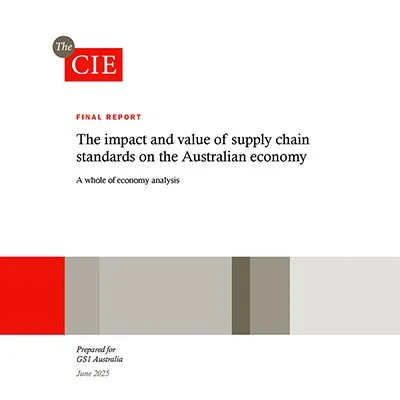 The impact and value of supply chain standards on the Australian economy: A whole of economy analysis