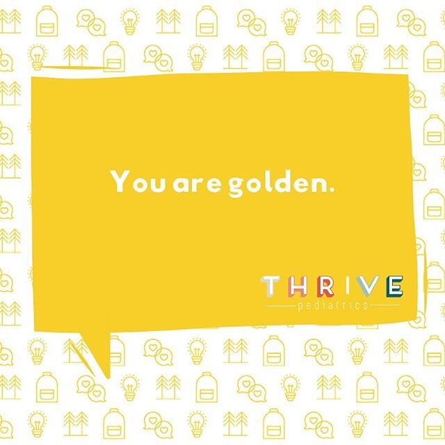 Don&rsquo;t let anyone tell you otherwise. YOU ARE PURE GOLD. Happy Monday friends! ✨✨✨
-
#physicaltherapy #speechtherapy #occupationaltherapy #infanteducation #weloveourkiddos #thrivetribe #learnconnectgrow #inlandempire #pediatrictherapy #pediatric