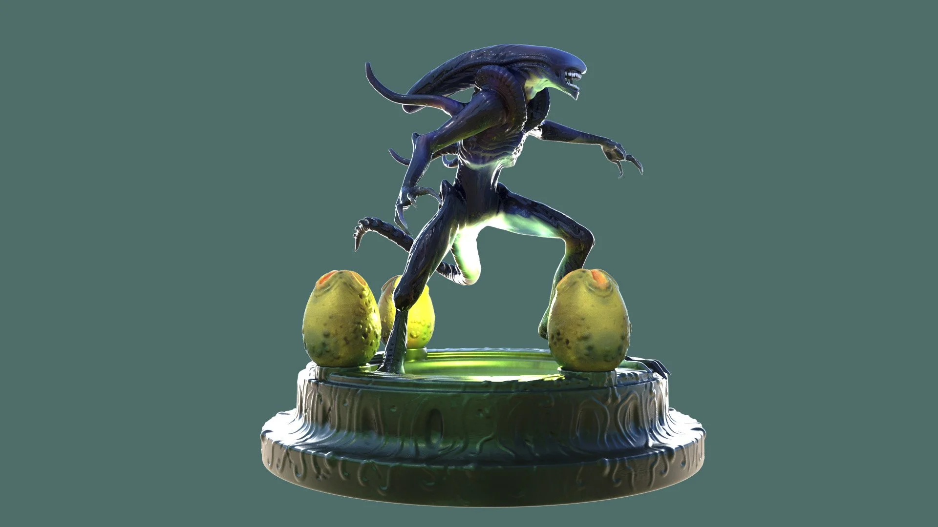 Alien Diorama