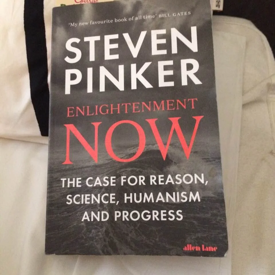 Stephen Pinker: Enlightenment Now; the case for reason, science, humanism &amp; progress