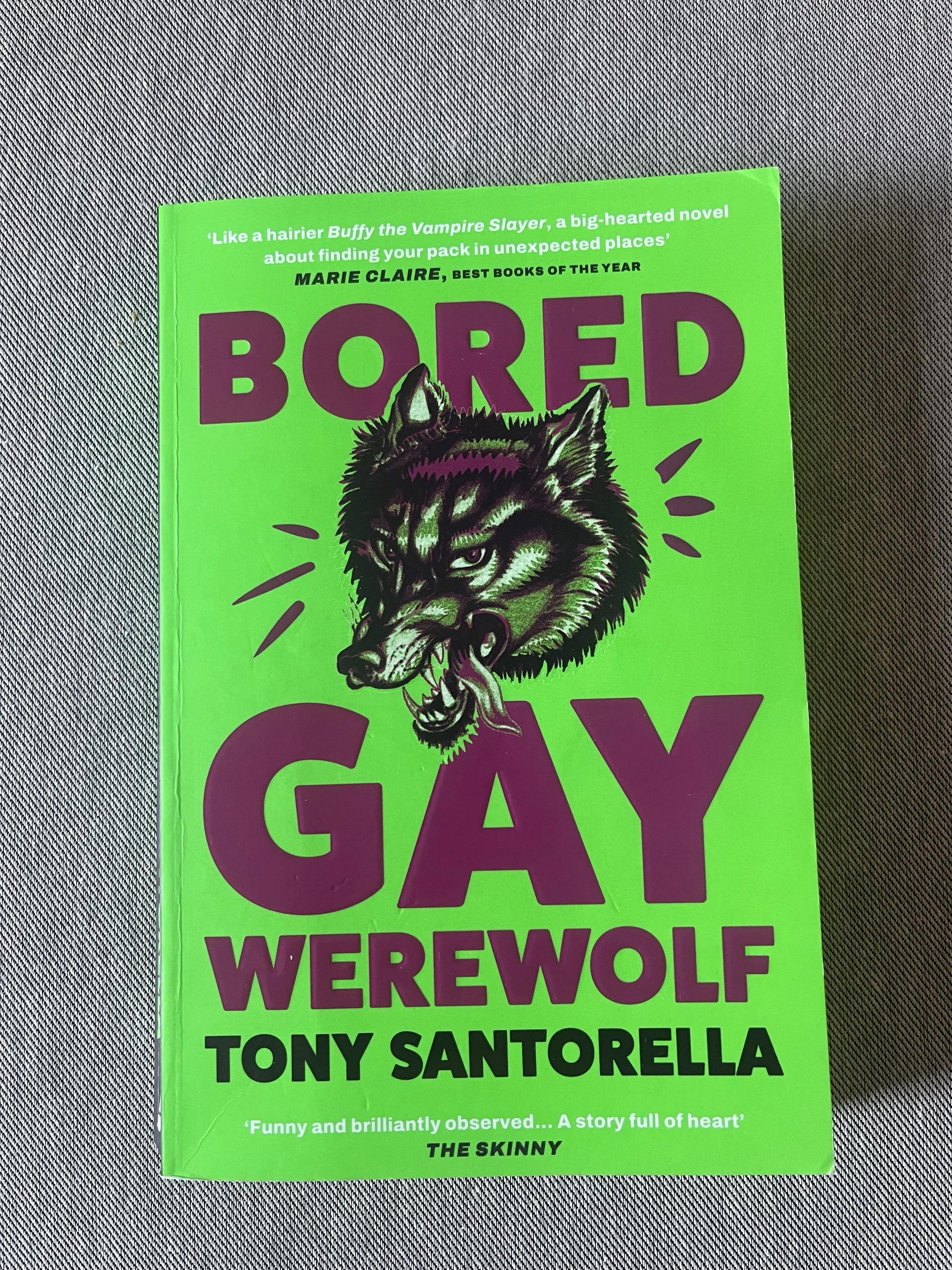Bored Gay Werewolf. Tony Santorella.