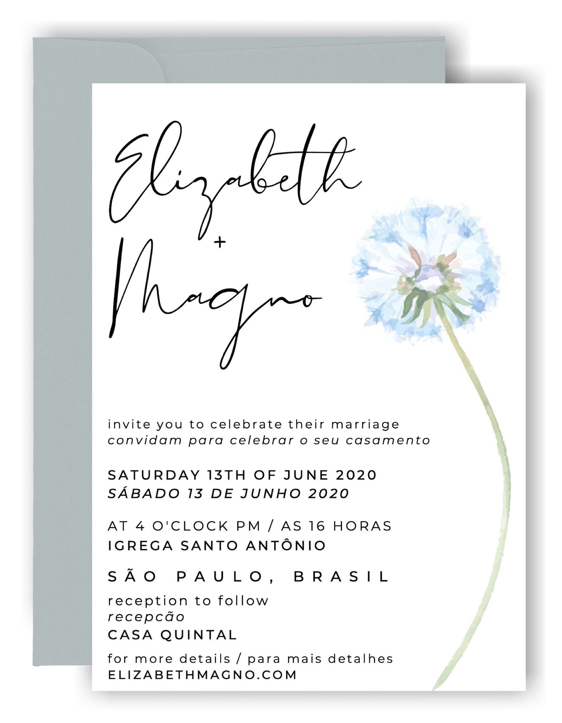 27 Examples of Bilingual Wedding Invitations — I Do Bilingual