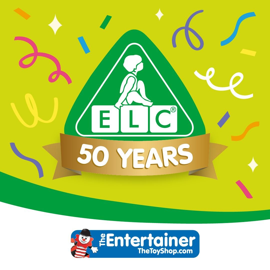 🎉 Join @entertainer_toys in celebrating 50 years of Early Learning Centre magic! 🎈

Step into nostalgia and explore the stores' fantastic displays showcasing their iconic toys then and now. Plus, don't miss your chance to own a piece of history wit
