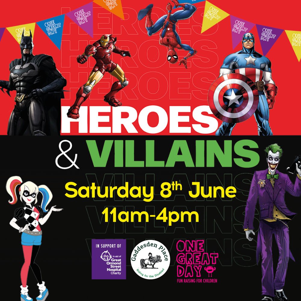 🦸&zwj;♂️🎬 Riverside's Heroes &amp; Villains event is back! 🦸&zwj;♂️🎬

Meet the stars and see the cars from some of your favourite Superhero movies this June at Riverside Shopping Centre! 🌟 Grab some amazing photo opportunities and mingle with th