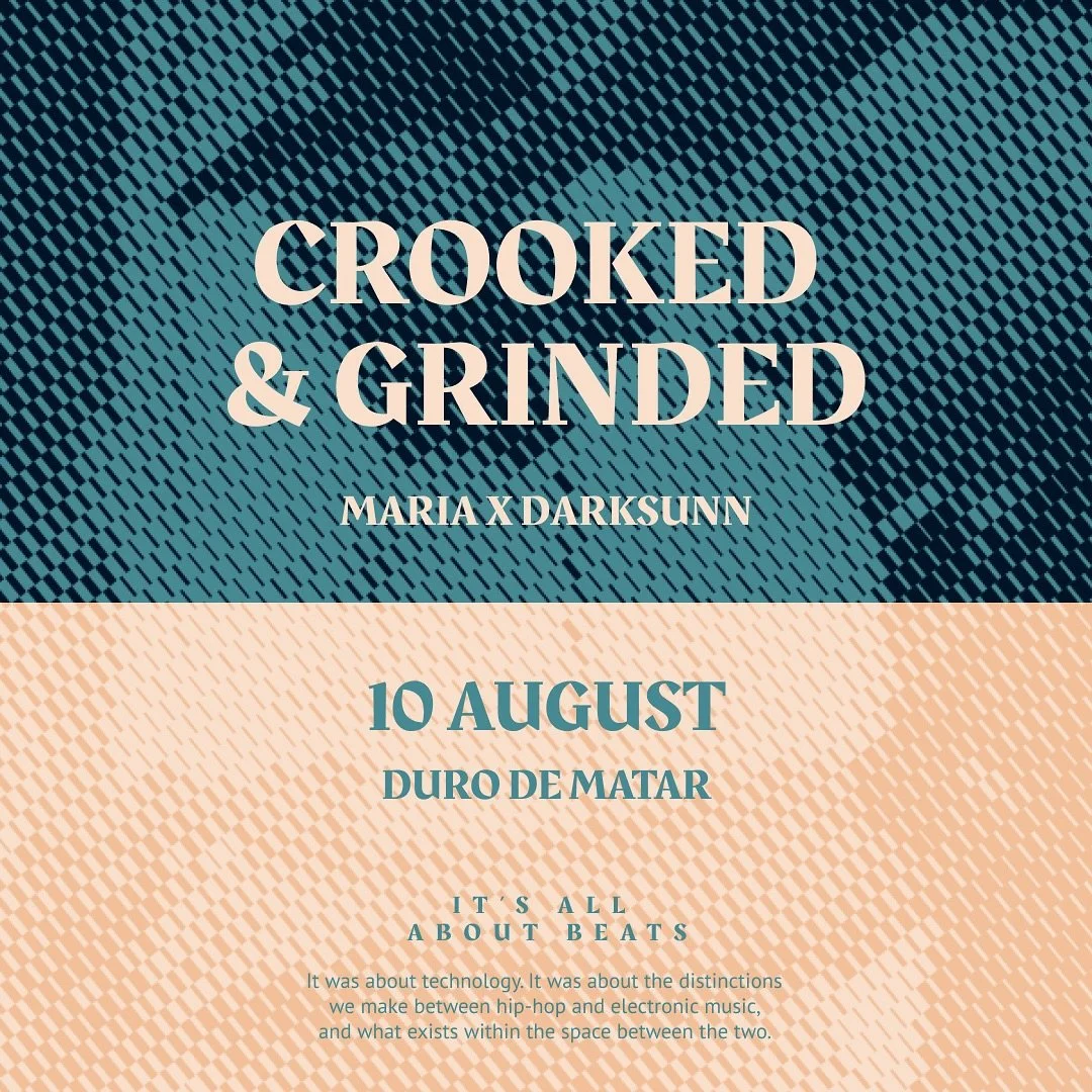 No pr&oacute;ximo dia 10/8 estamos de volta ao @durodematar.pt para uma tarde de instrumentais directamente do vinil e de duas SP 404

18h-22h entrada livre 💜👊🏼