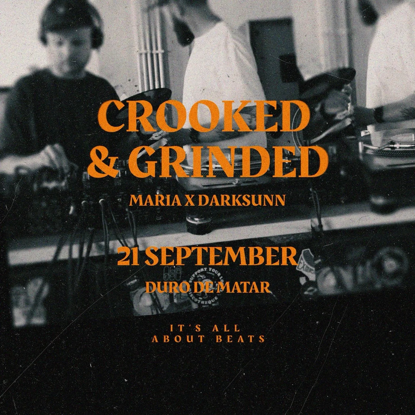 Domingo &eacute; Beat Day no @durodematar.pt !
Instrumentais directamente do vinil e de duas SP 404, cortesia do @darksunn e @damariacomamor aka Crooked n&rsquo; Grinded

18:00-22:00 🔊 💜