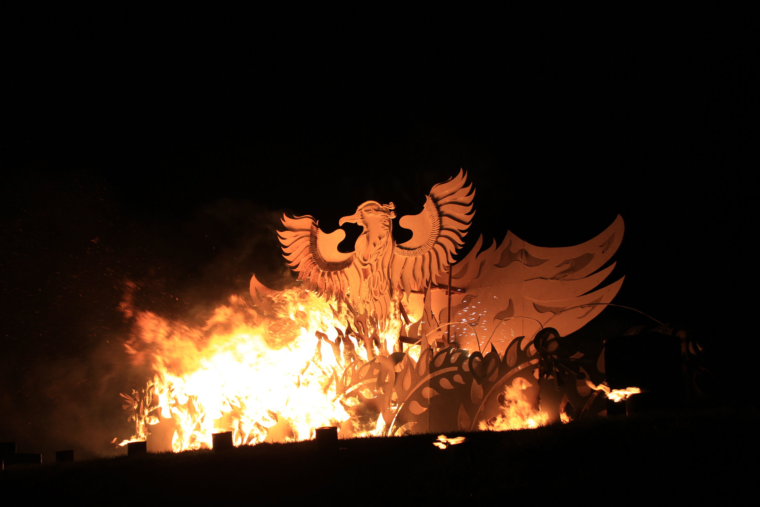 Phoenix Bonfire Sculpture