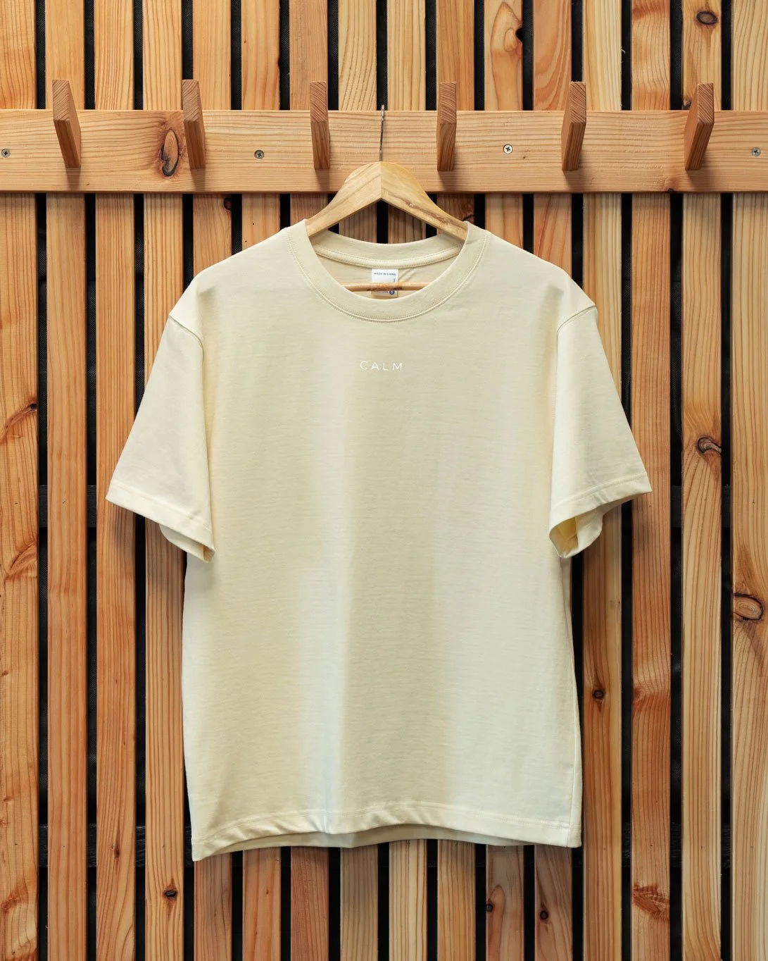 CALM YELLOW T-SHIRT