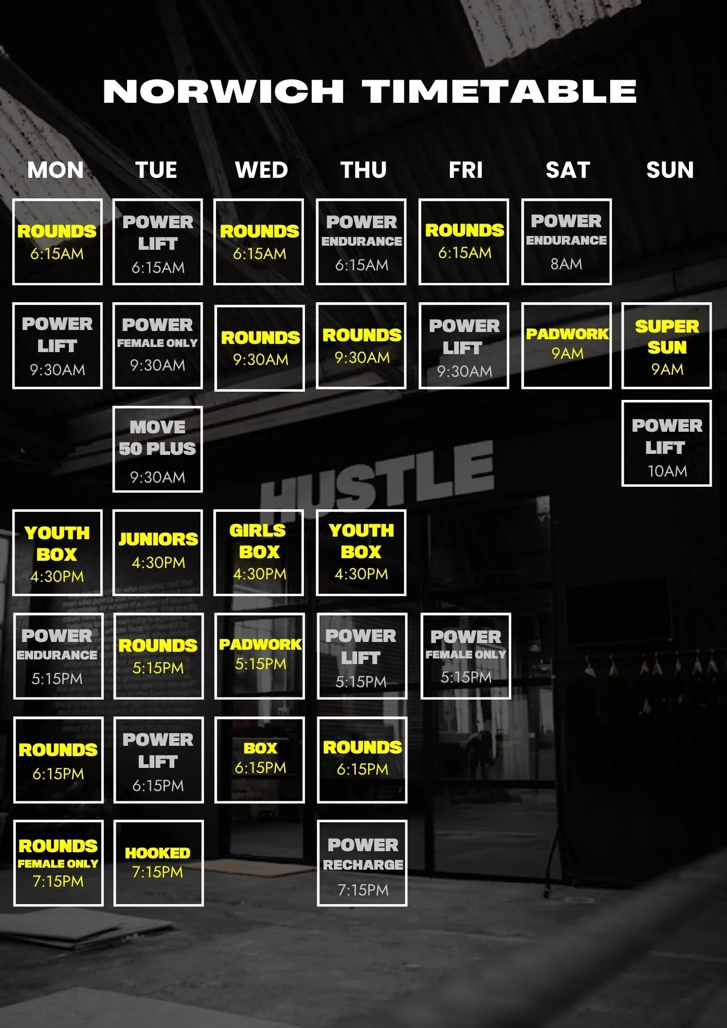 Hustle Boxing Training Norwich