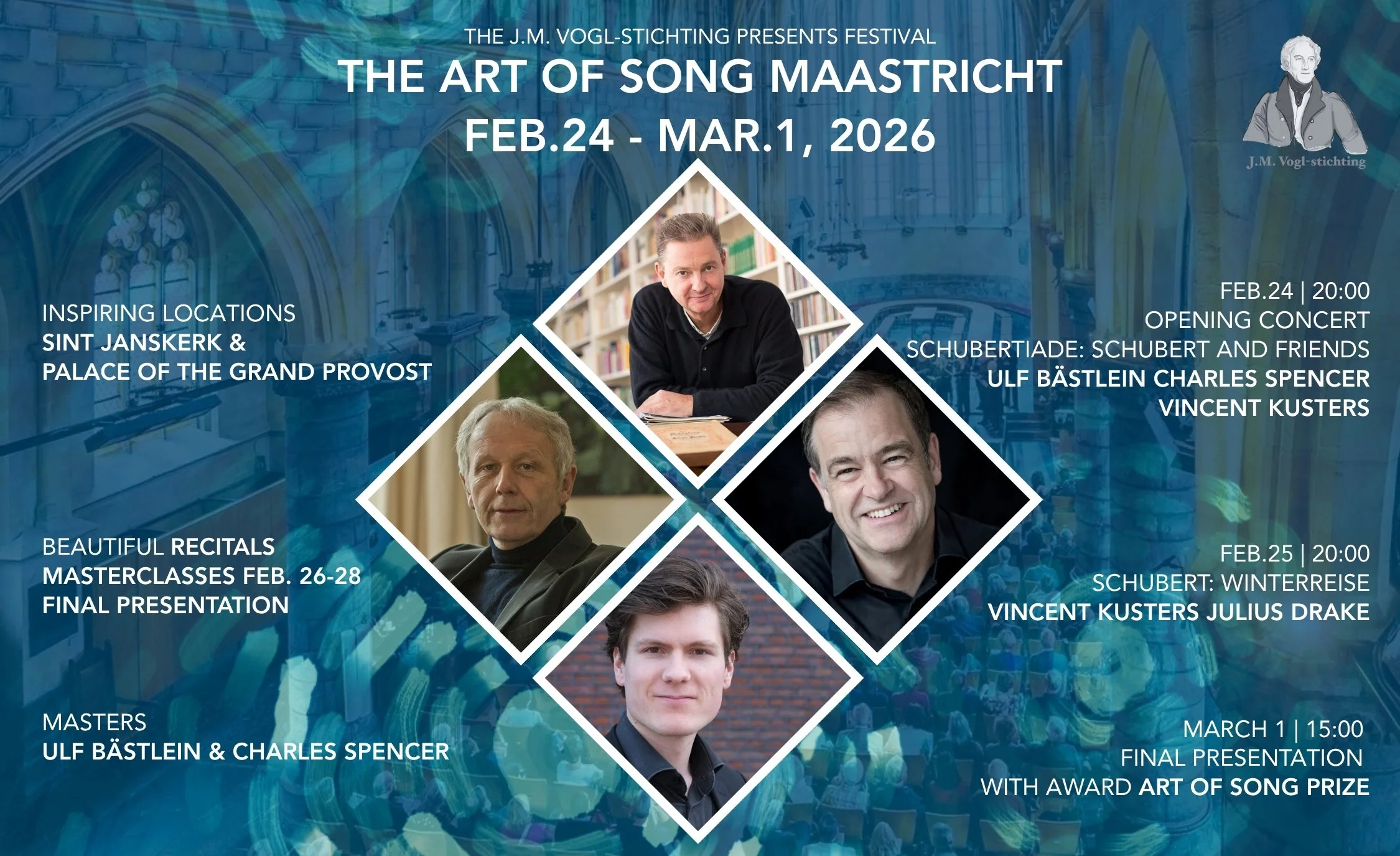 FESTIVAL ART OF SONG MAASTRICHT | Openingsconcert: Schubertiade ‘Schubert and Friends’
